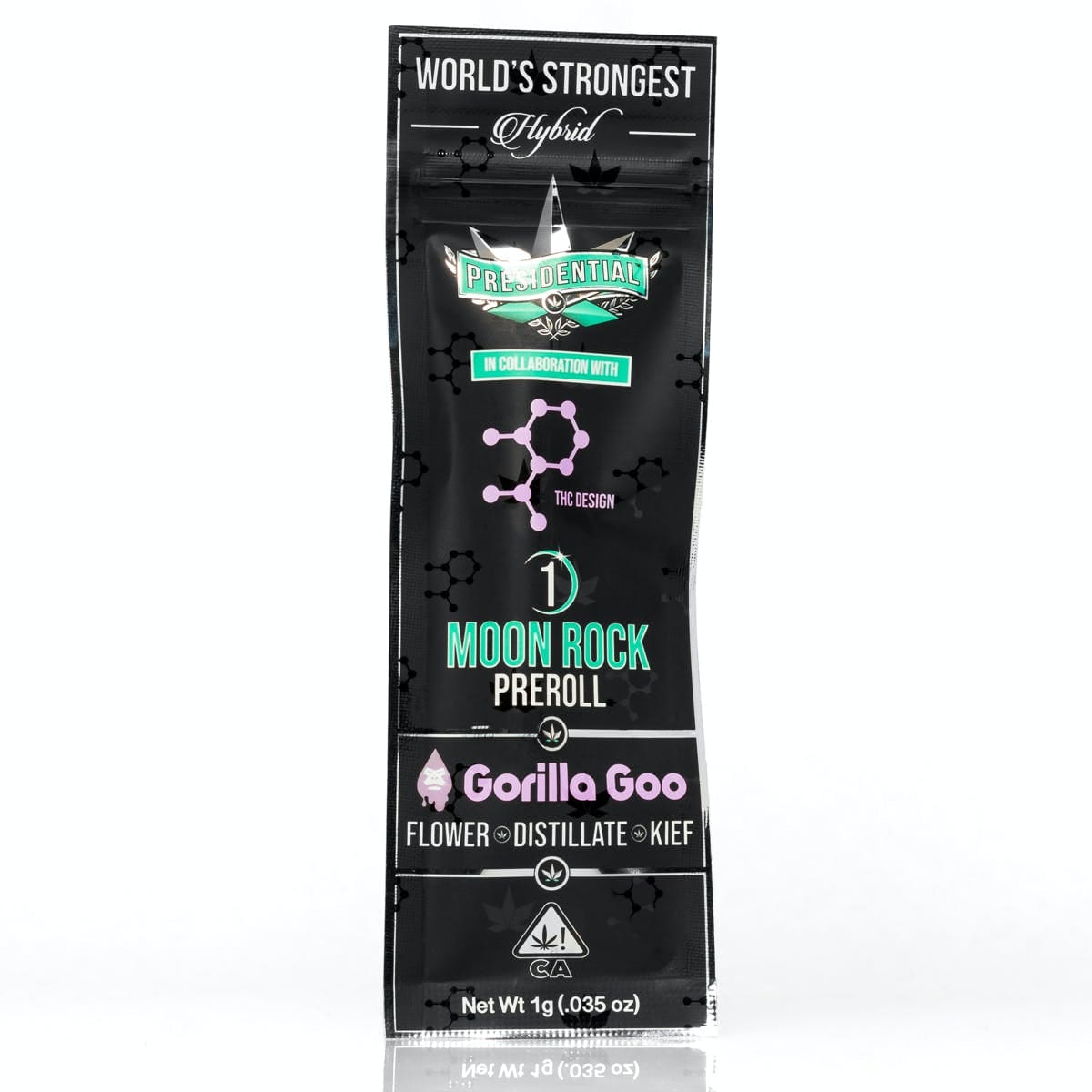 Presidential: Design: Gorilla Goo Moonrock Blunt