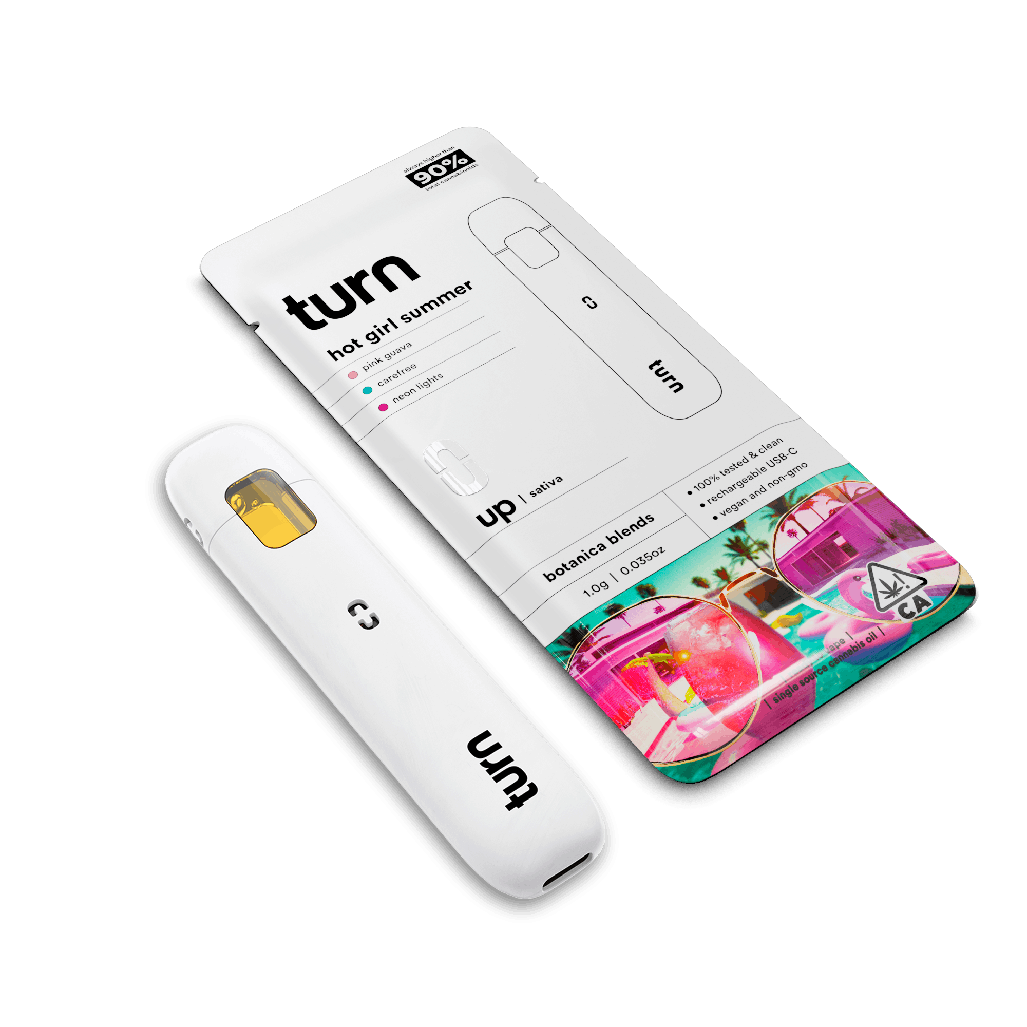 Hot Girl Summer (sativa) / botanica blends / 1g disposable - Turn -  - $25.21 - Vapes