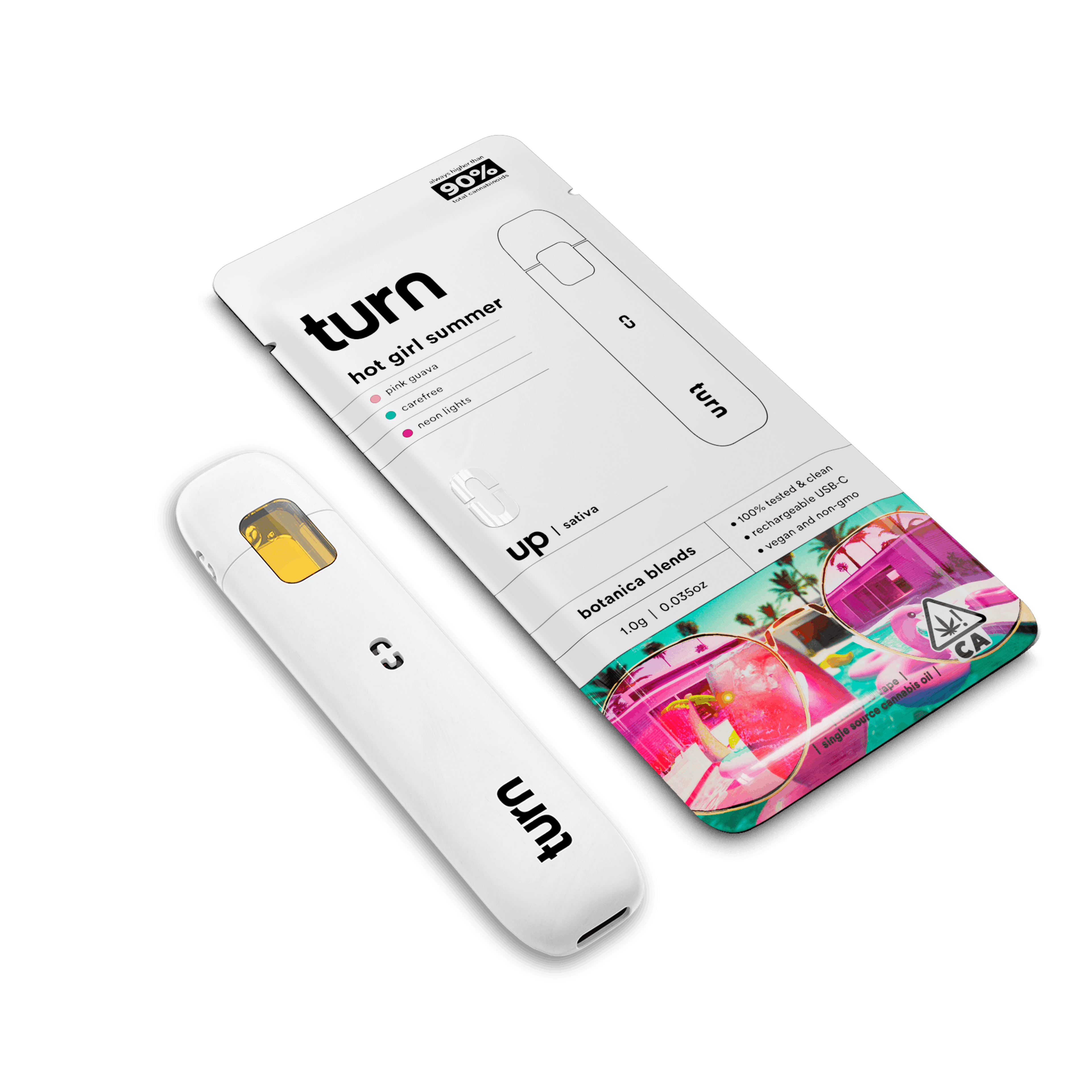 Hot Girl Summer (sativa) / botanica blends / 1g disposable - Turn - - $25.21 - Vapes