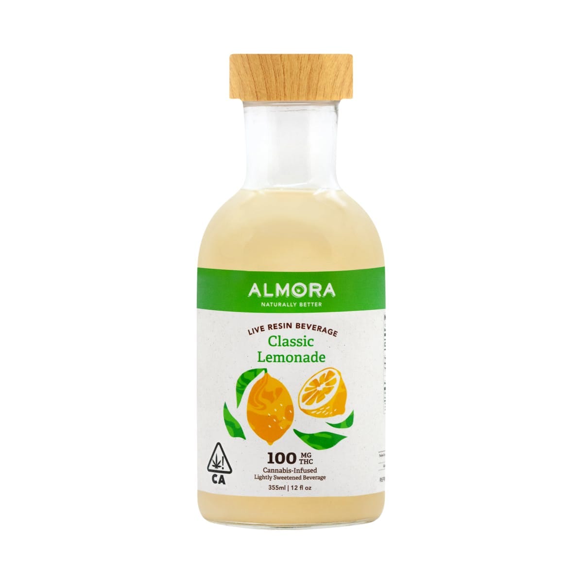Classic Lemonade 12oz - 100mg - Almora Farm -  - $12.50 - Beverages/Drinks