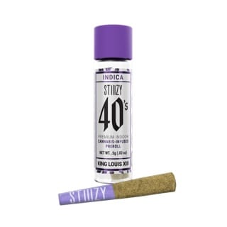 40's King Louis XIII 1G Preroll - STIIIZY -  - $10.83 - Pre-Rolls