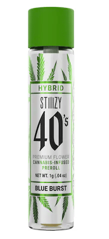 40's Blue Burst 1G Preroll - STIIIZY -  - $10.83 - Pre-Rolls