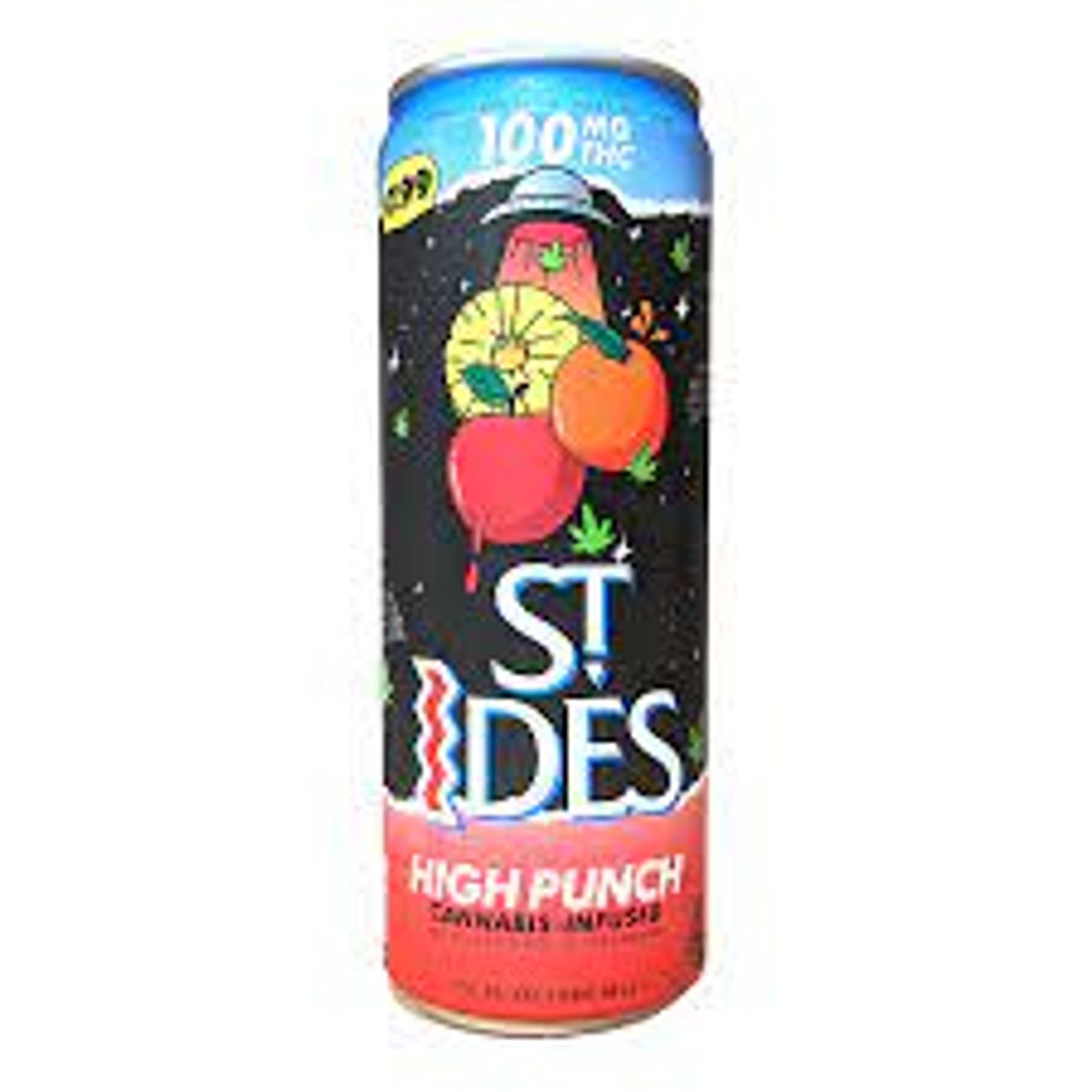 Fruit Punch High Punch 100mg - St. Ides - Drinks - $7 - Edible