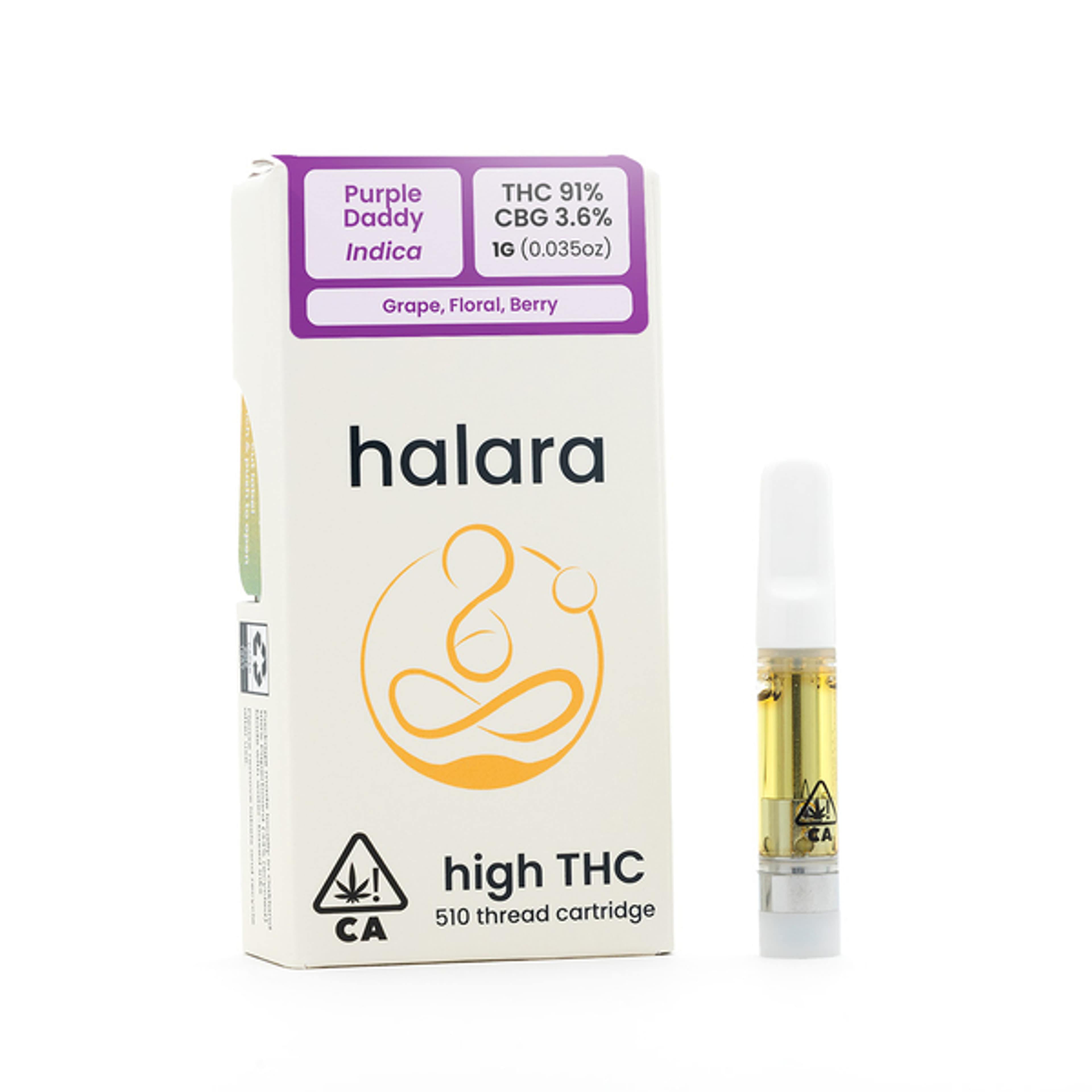 Halara 1g Cart - Halara - Apricot Octane (H) - $35 - Vape Cartridges
