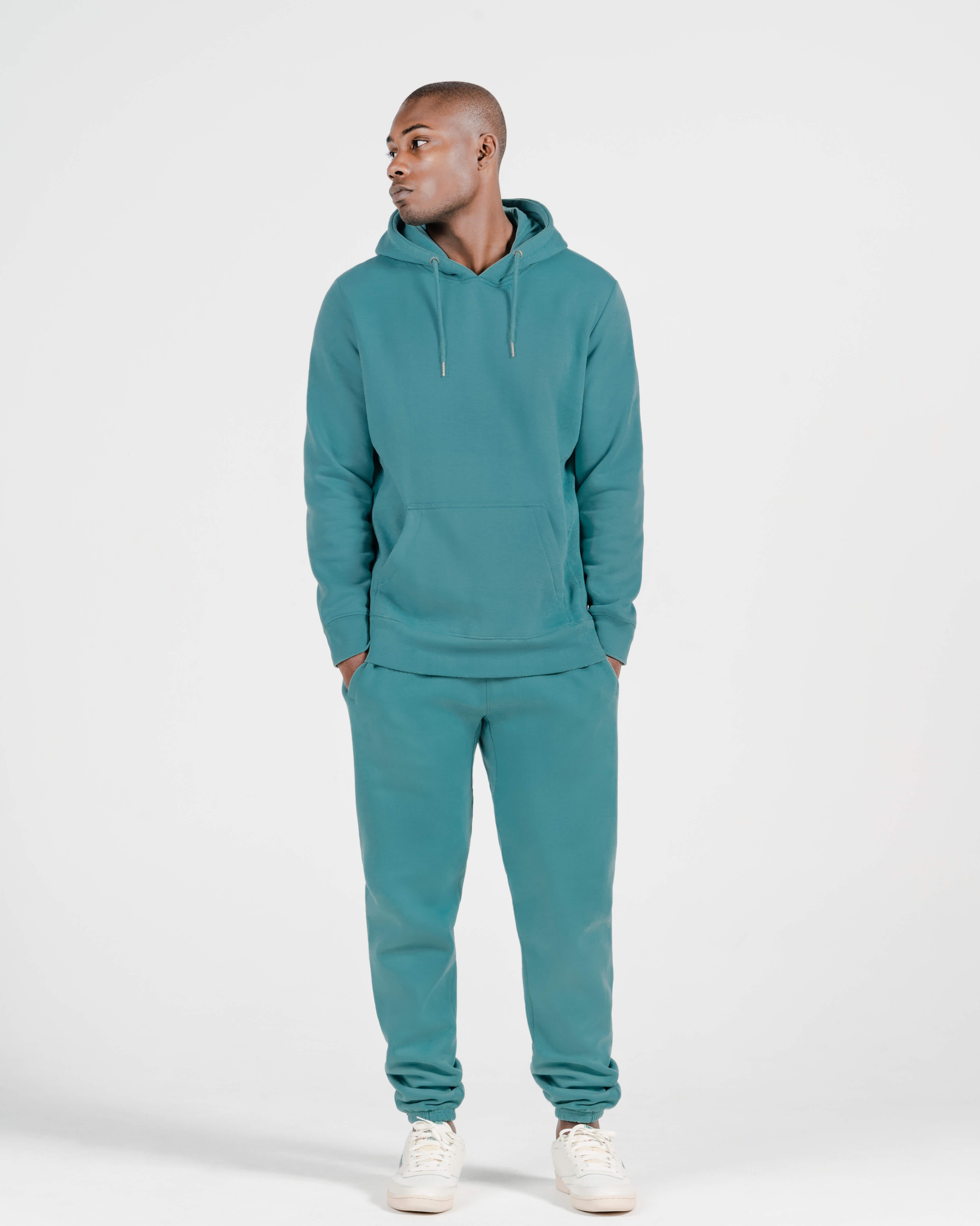 Posh Green Aqua Hoodie with smoke (M) Unisex - Posh Green -  - $42 - Accessories