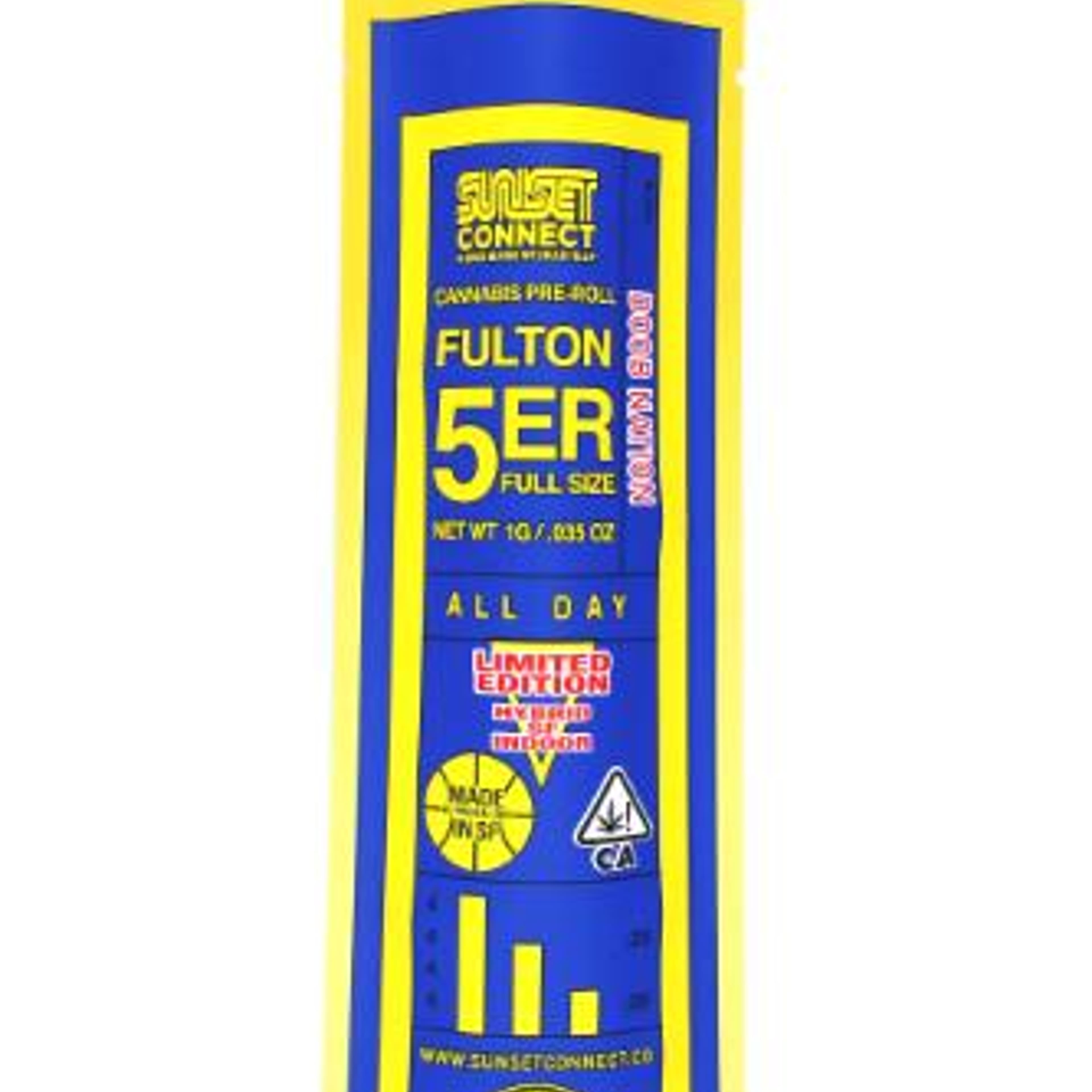 Doob Nation Pre-Roll - Sunset Connect - Gram - $6 - Pre-Rolls