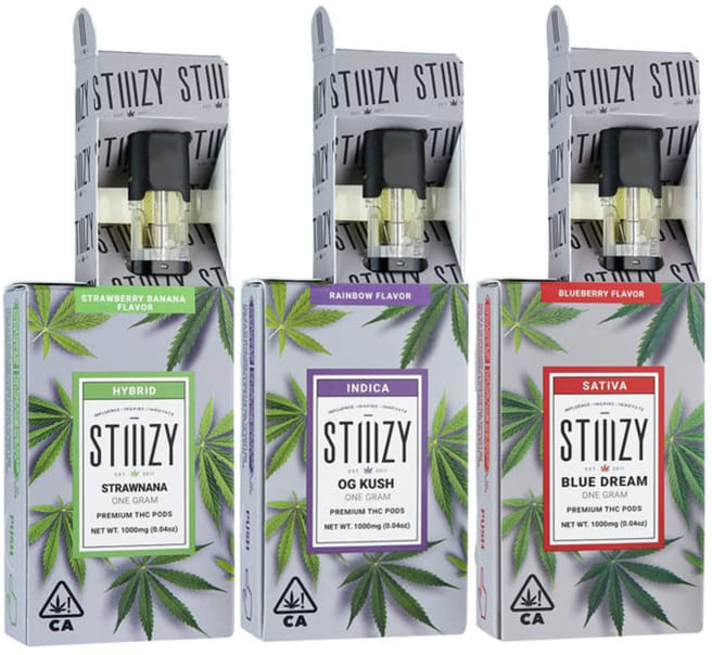 STIIIZY - White Raspberry Pod 1g - Stiiizy - STIIIZY - White Raspberry Pod 1g - $30 - 1g Vape Carts & Pods