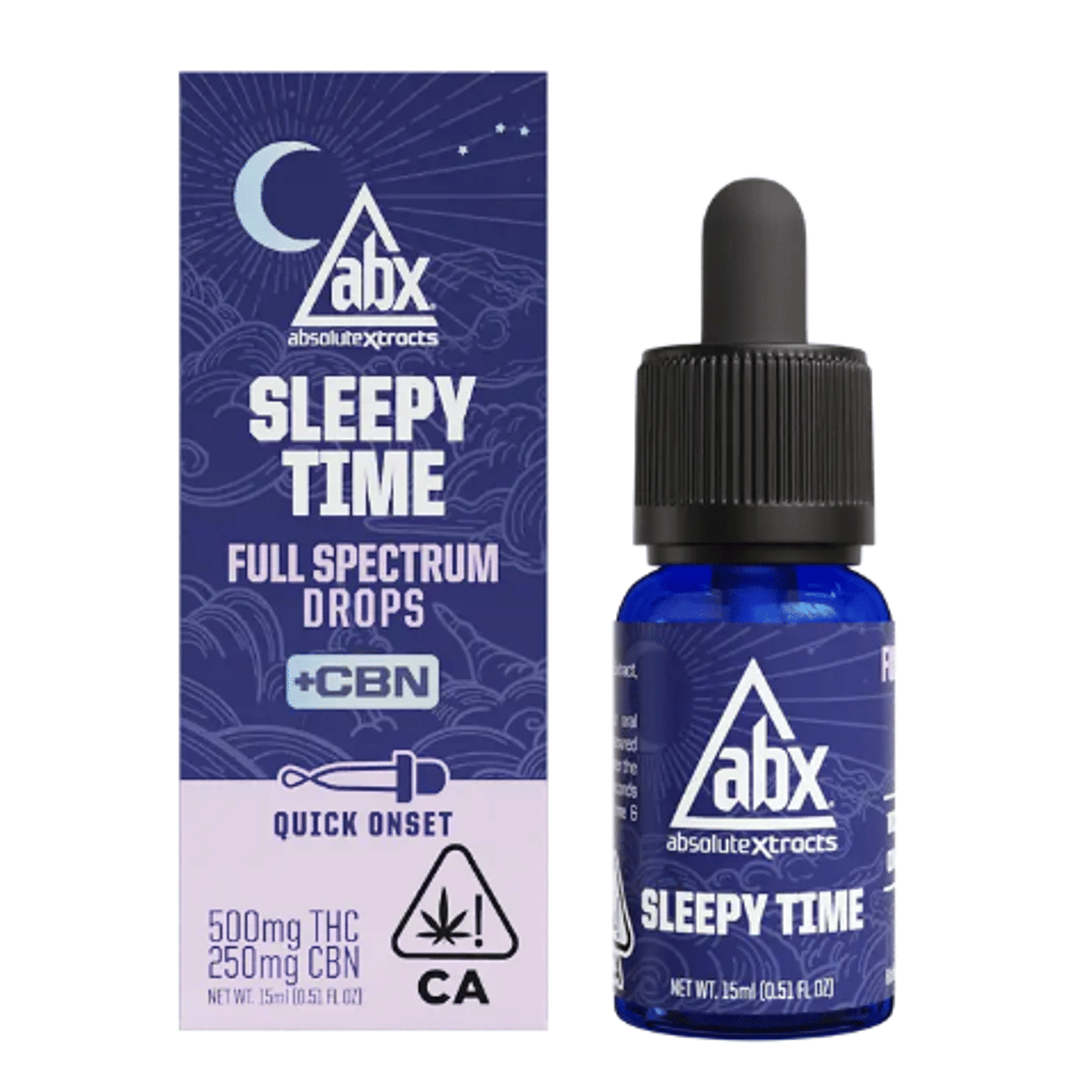 Sleepytime Solventless CBN Drops - ABX / absoluteXtracts - - $40 - Tincture