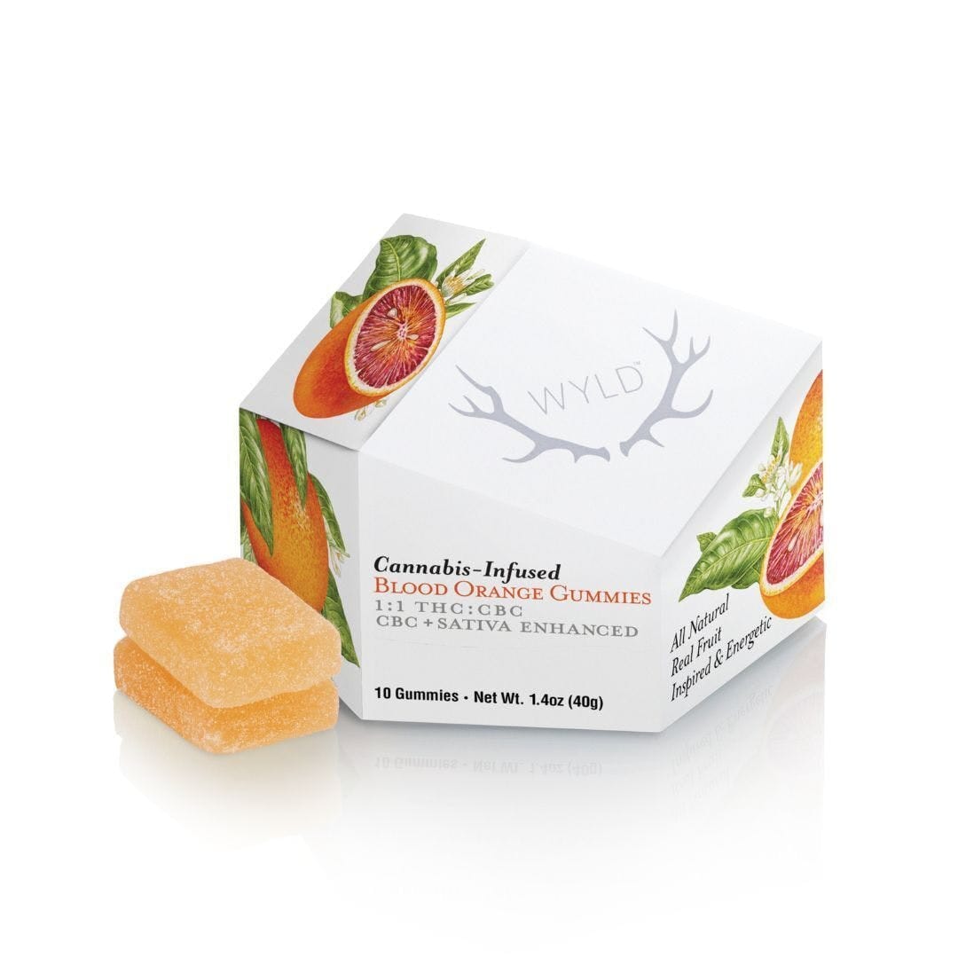 Blood Orange THC:CBC - Wyld Gummies -  - $23 - Edible
