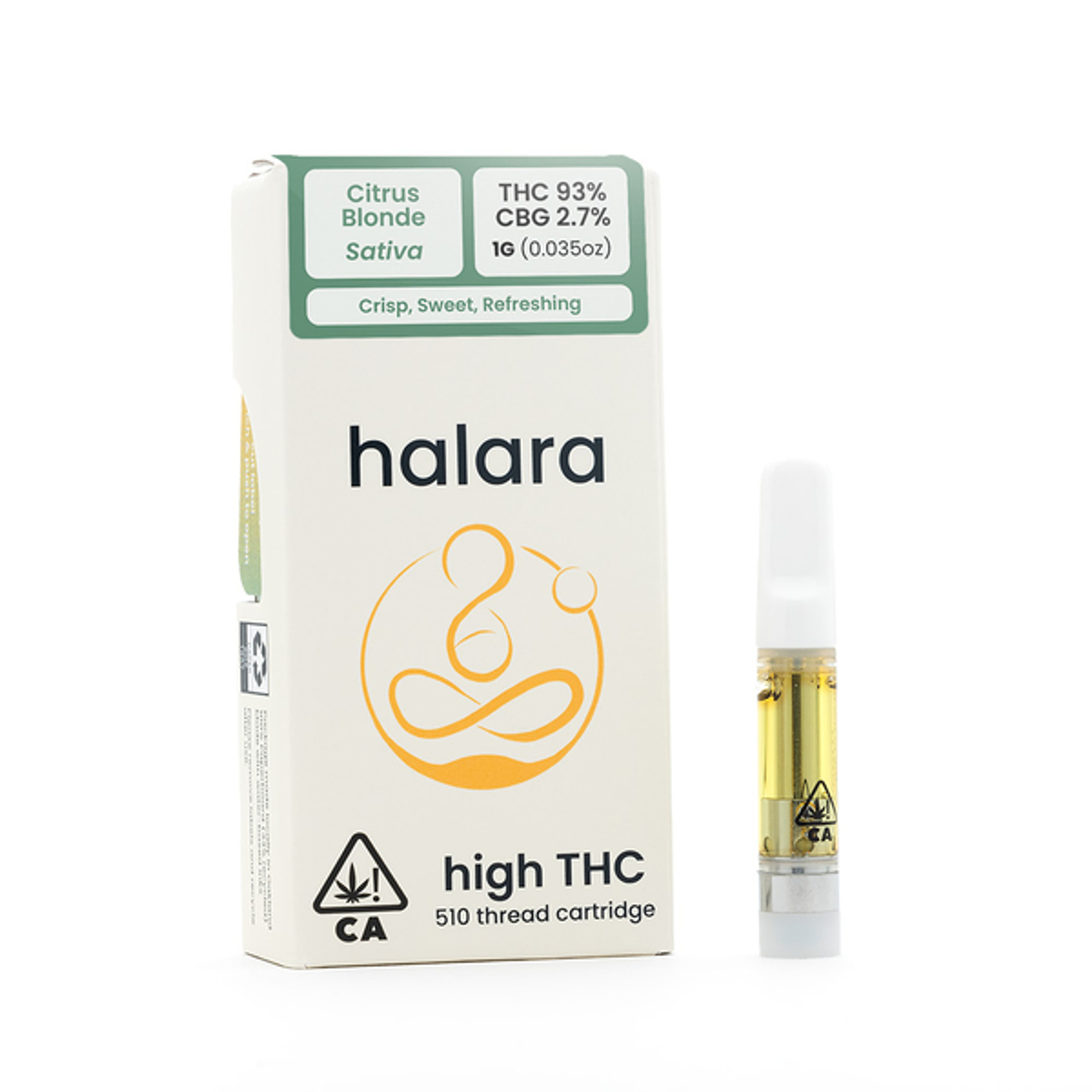 Halara 1g Cart - Halara - Apricot Octane (H) - $35 - Vape Cartridges
