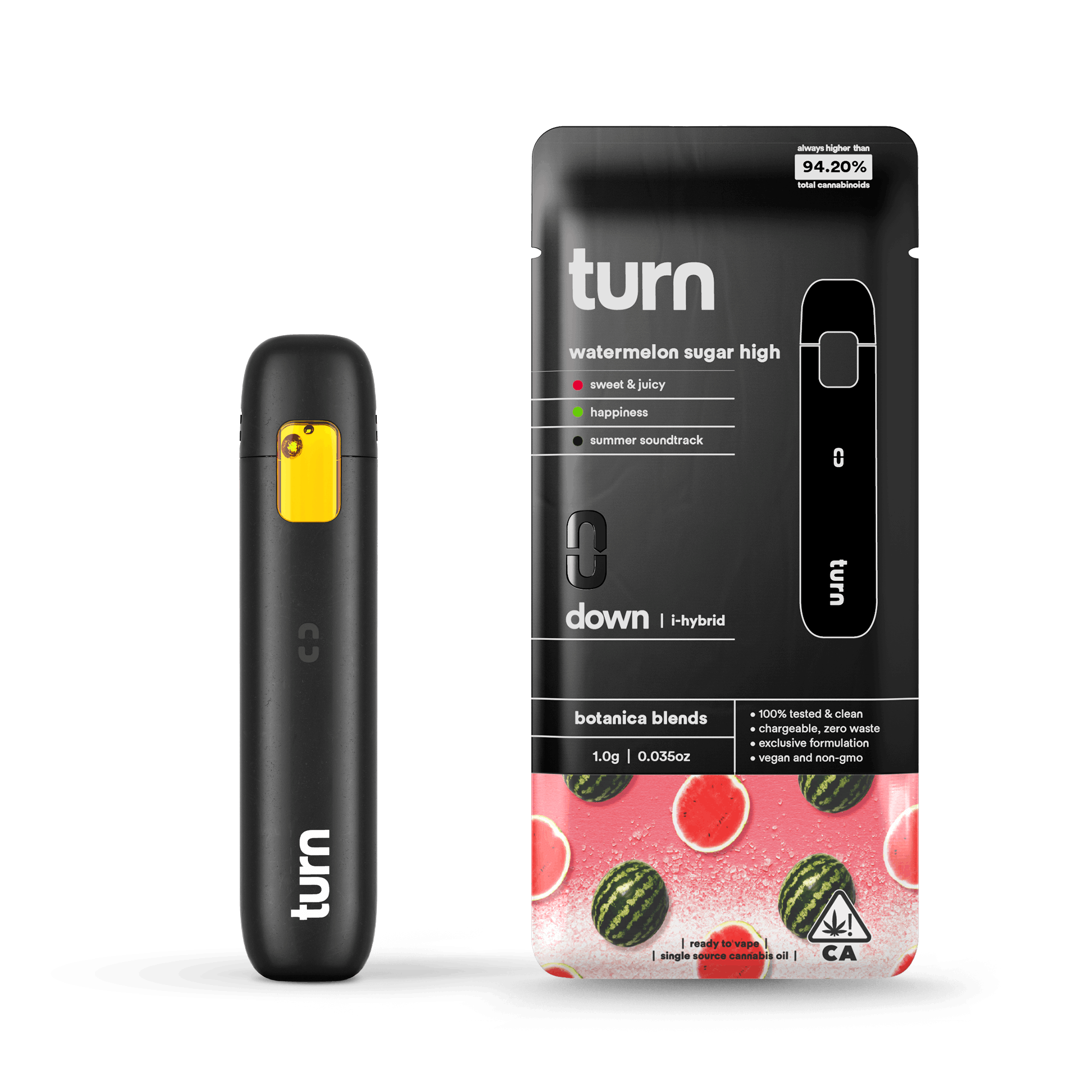 All In One - Watermelon Sugar High - Turn - Full Gram - $28 - Disposable