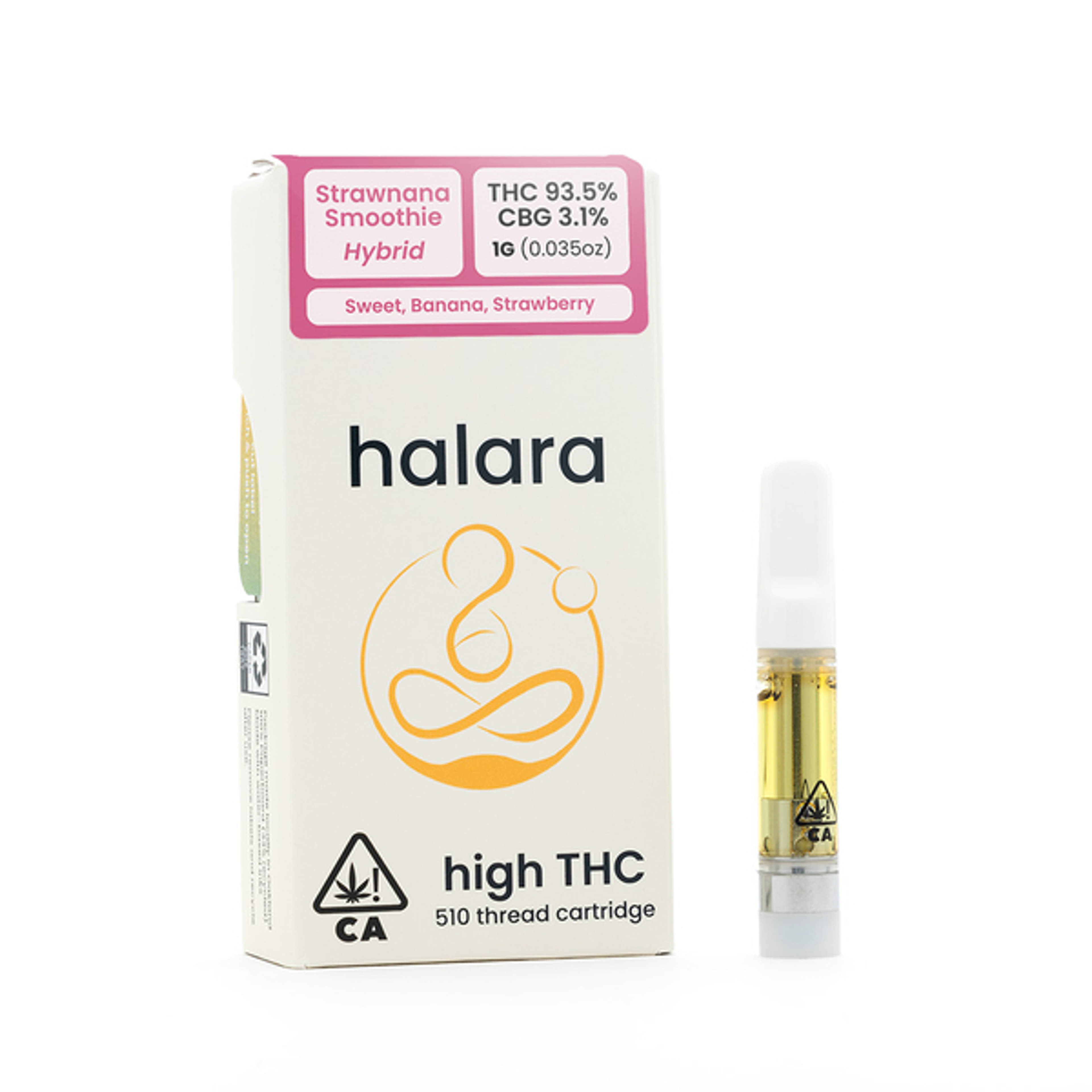 Halara 1g Cart - Halara - Apricot Octane (H) - $35 - Vape Cartridges