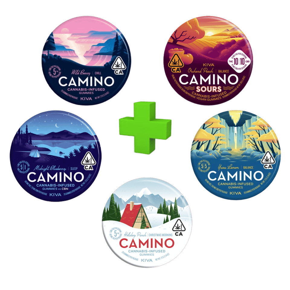 5ct 100mg Caminos - Mixed Deal - Kiva Confections -  - $94.88 - Bundle Deals