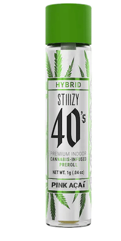 40's Pink Acai 1G Preroll - STIIIZY -  - $10.83 - Pre-Rolls