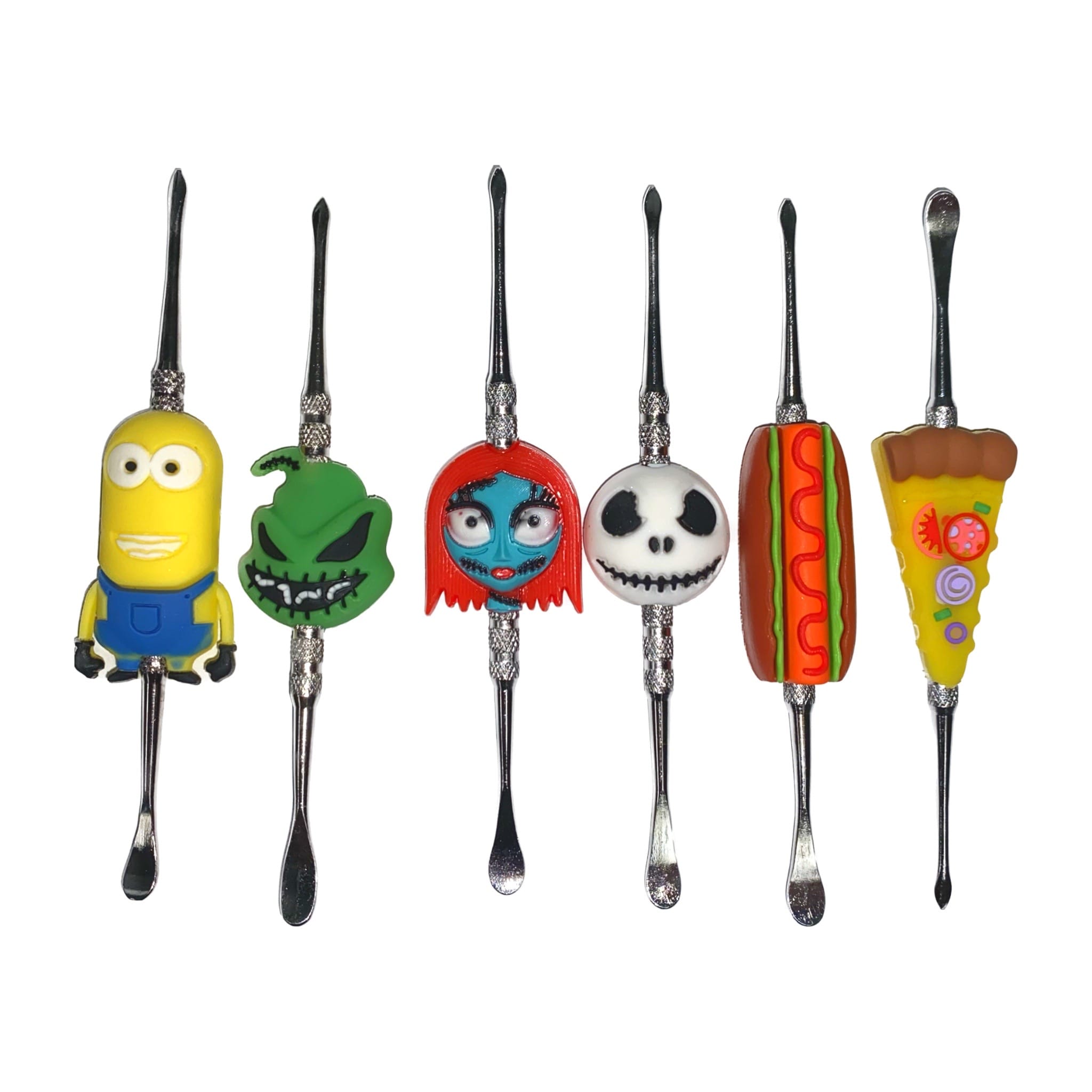 Metal Dabber Tool w Silicone Design - Glass and Accessories -  - $2.50 - Paraphernalia