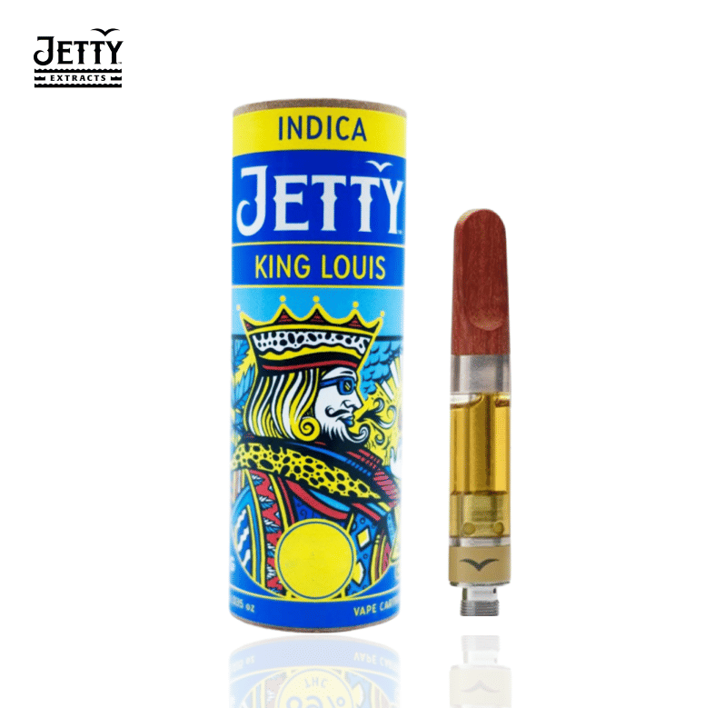 Jetty - King Louis - High THC Cart - 1g - Jetty Extracts -  - $24.99 - 510 Cartridges