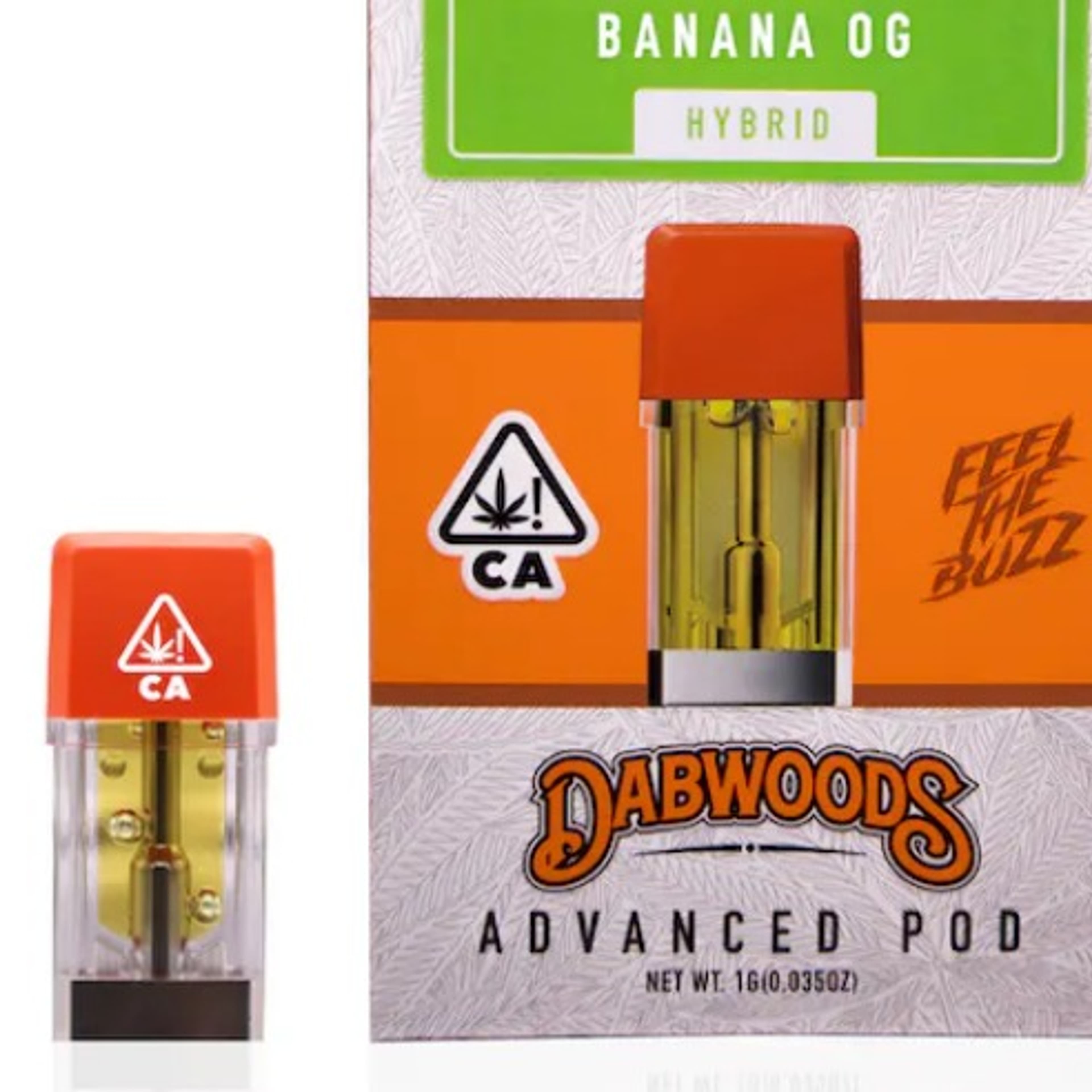 Banana OG Pod 1g - Dabwoods - - $24 - Cartridge