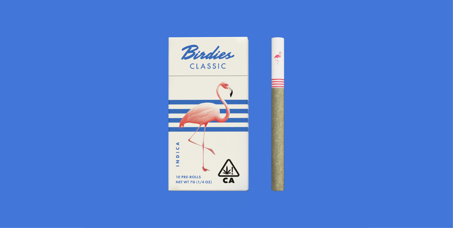 Birdies - Classic Indica - 10pks	7g - Birdies -  - $30 - Pre-Rolls