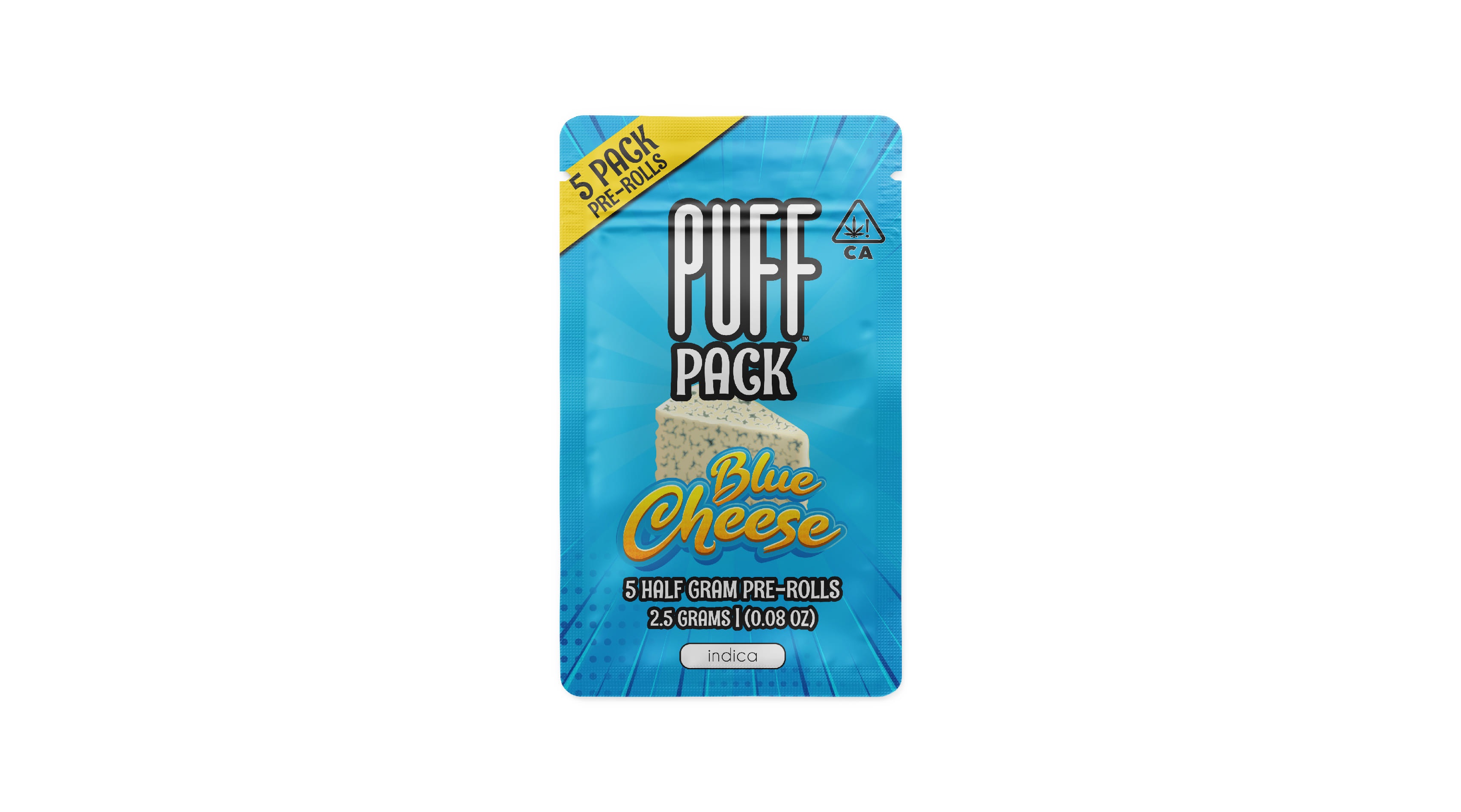 Blue Cheese Pack 5 ct. Pre Roll - 2.5g - PUFF -  - $12 - Pre-Rolls