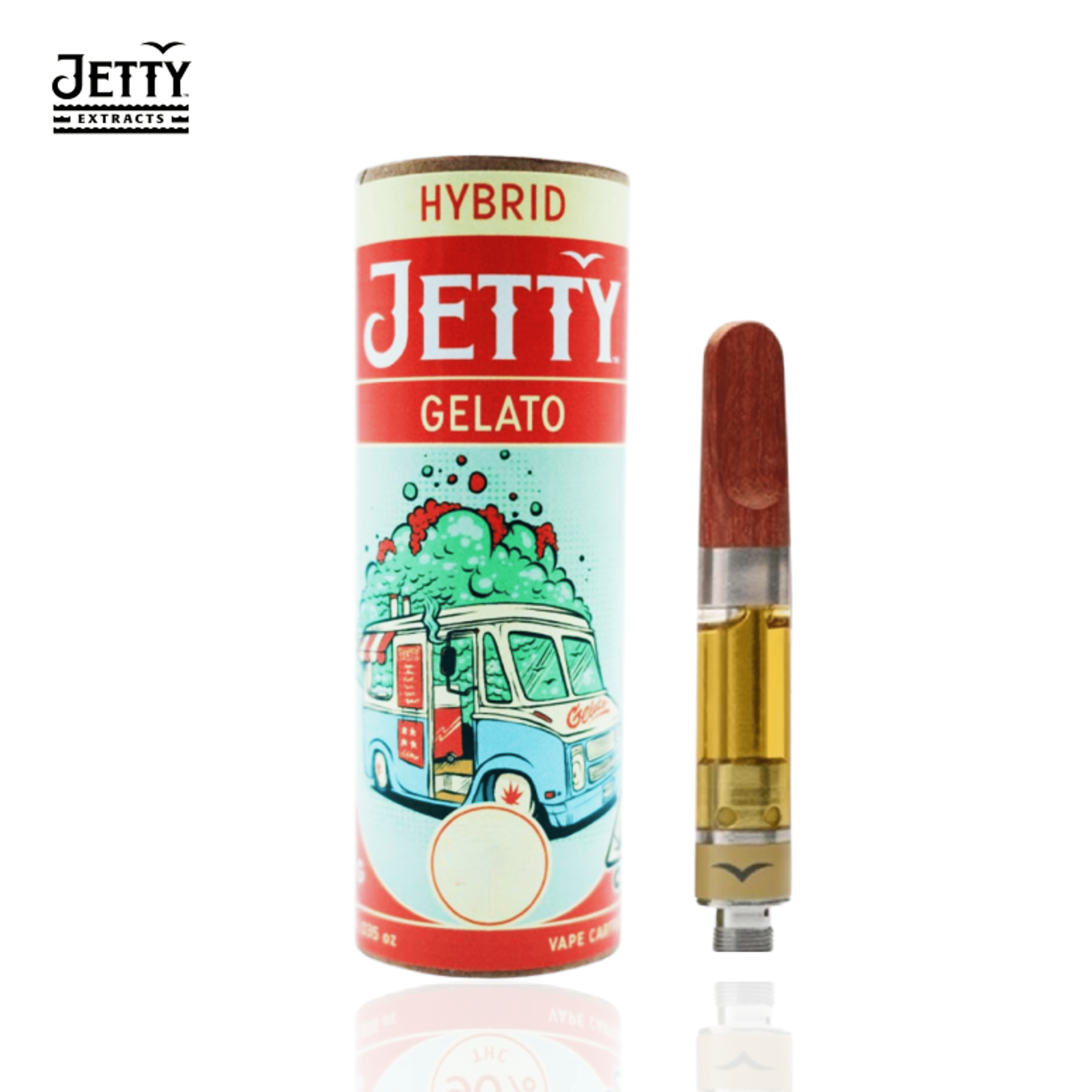 Jetty - Gelato - High THC Cart - 1g - Jetty Extracts - - $24.99 - 510 Cartridges