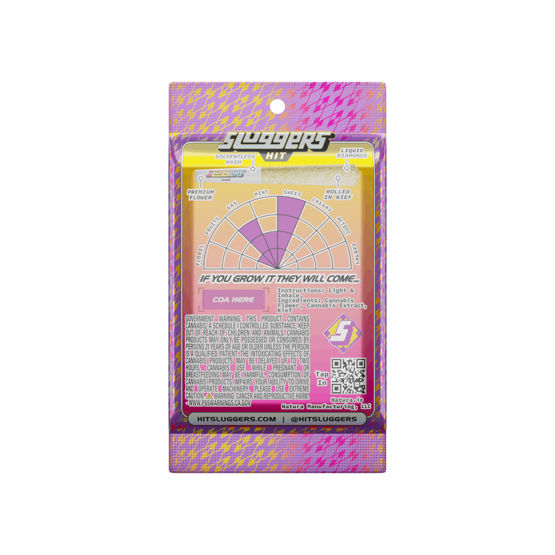 Runtz - Infused Prerolls - 3.5g 5pk - SLUGGERS -  - $38.75 - Pre-Rolls