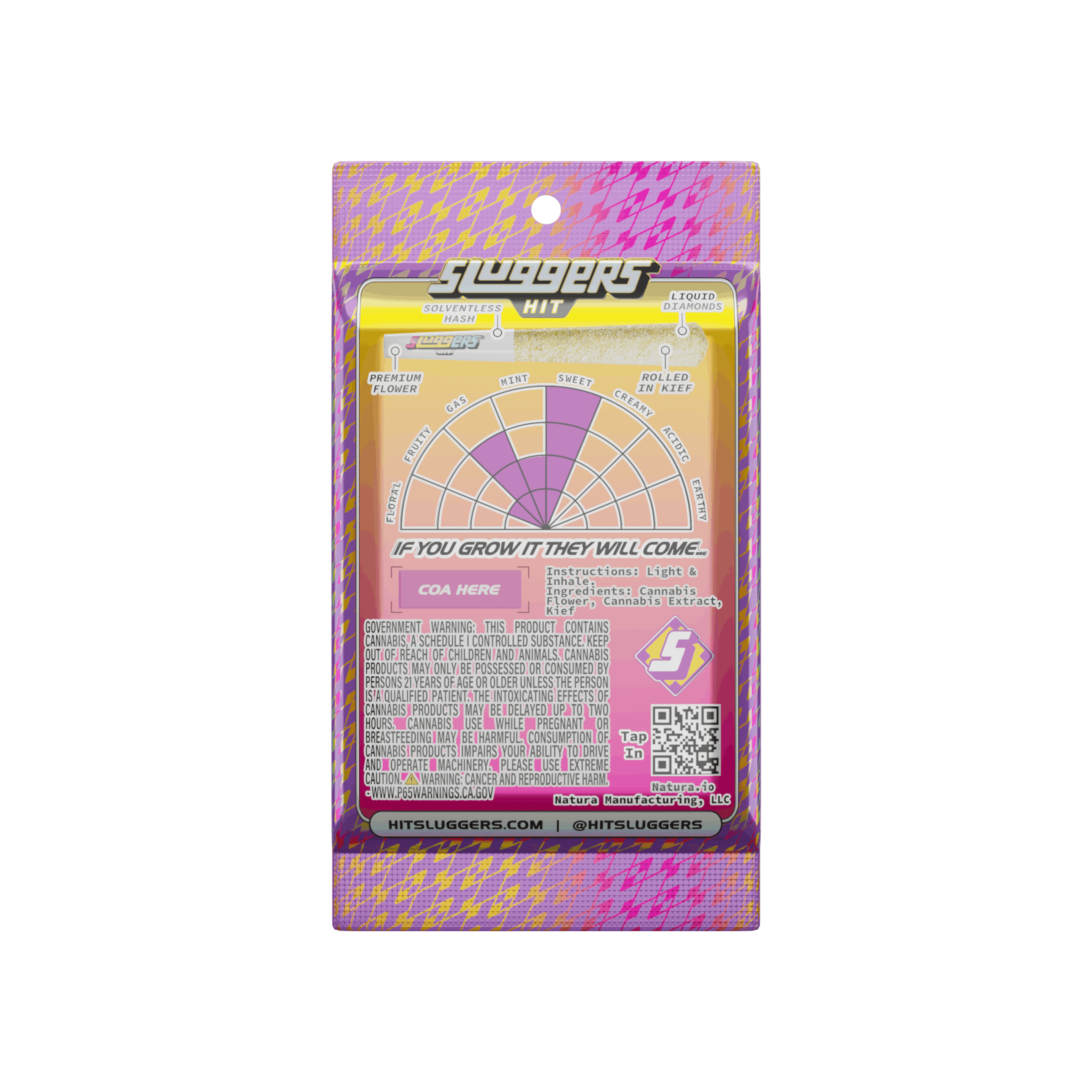 Runtz - Infused Prerolls - 3.5g 5pk - SLUGGERS - - $38.75 - Pre-Rolls