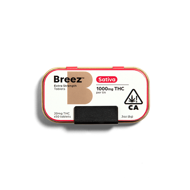 Breez — Sativa Extra-Strength THC (1000mg)