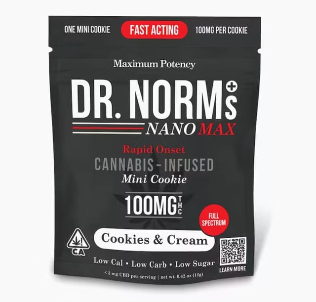 DR. NORM'S: Cookies & Cream Fast-acting Nano Cookies