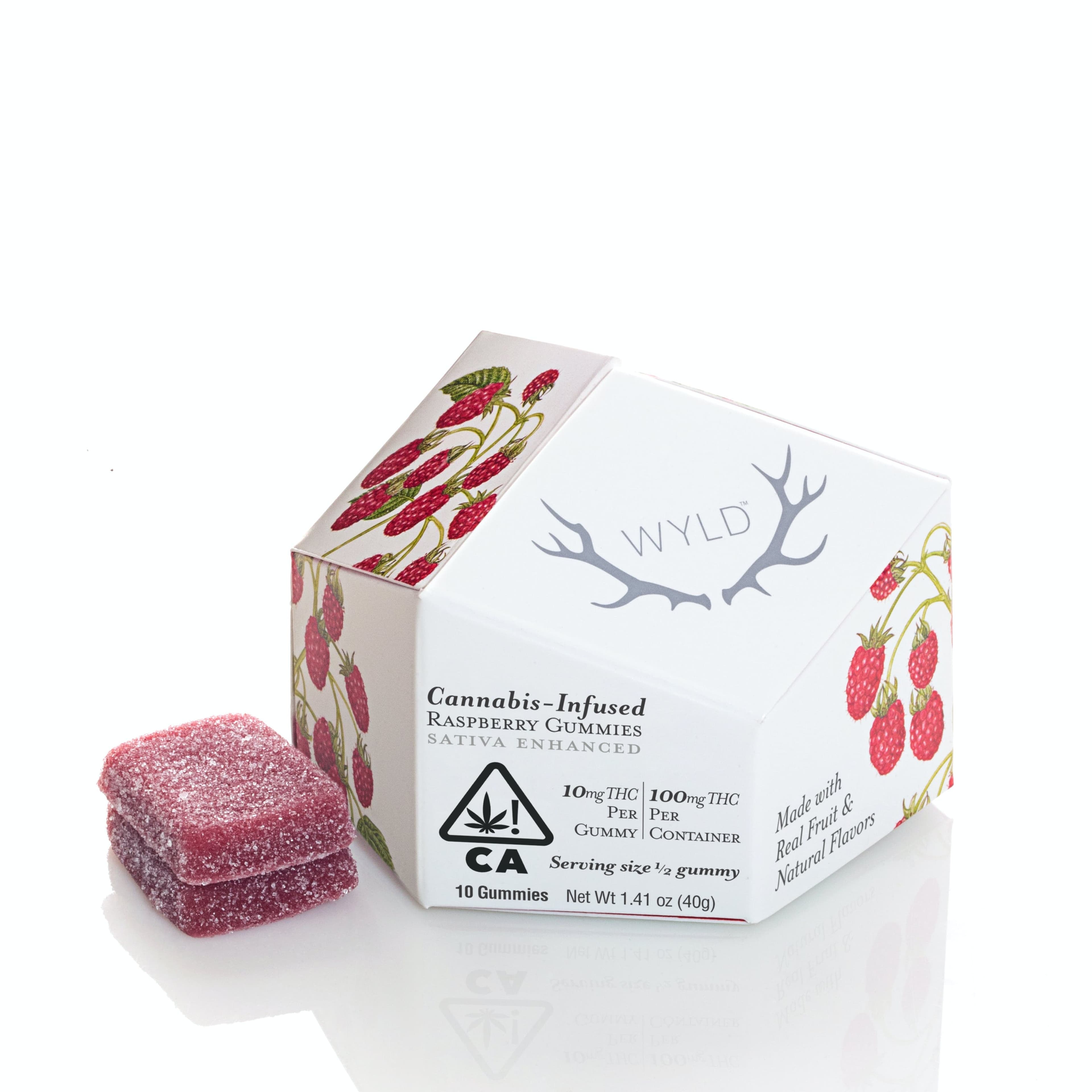 Raspberry Gummy Pack - Wyld Gummies - - $19 - Edible