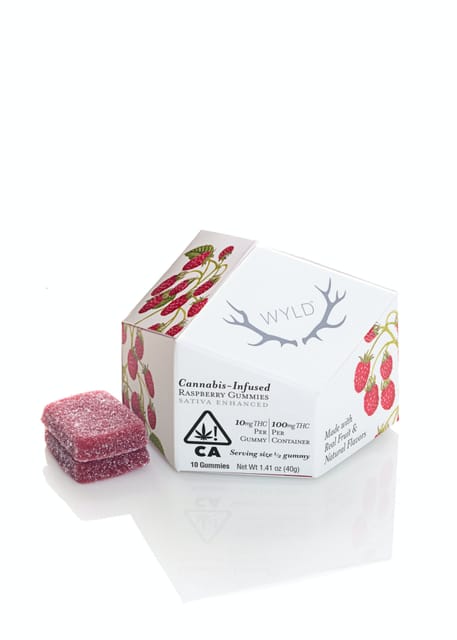 Wyld Gummies — Raspberry Gummy Pack