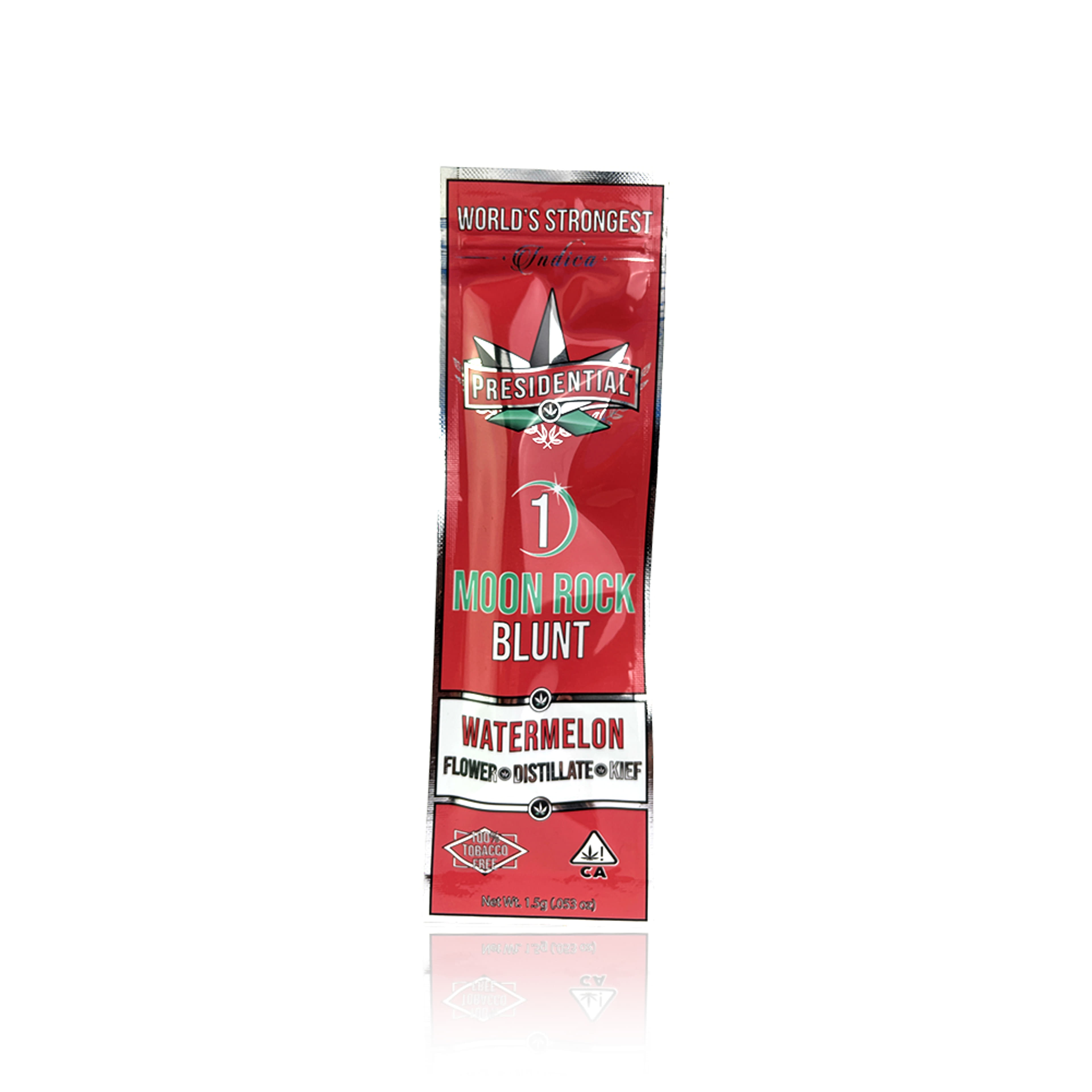 Watermelon 1.5G Moonrock Blunt - Presidential - - $14.85 - Pre-Rolls