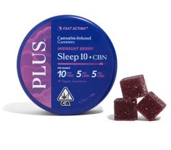 Midnight Berry Sleep Gummies 10:5:5 THC/CBD/CBN 200mg - PLUS™️ Products -  - $19 - Edible