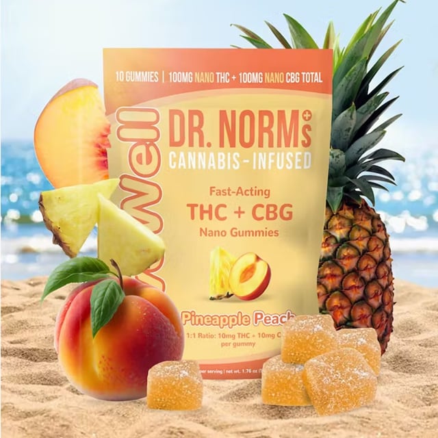 DR. NORM'S: Livewell + Pineapple Peach Fast-acting