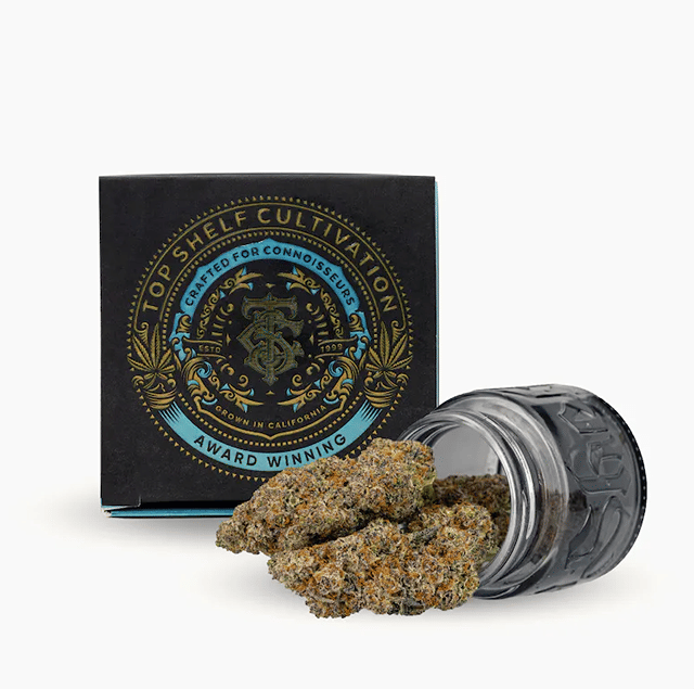 Top Shelf Cultivation | 3.5g - Peanut Butter Breath - Hybrid