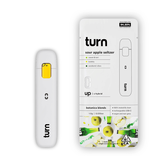 turn: Sour Apple Seltzer