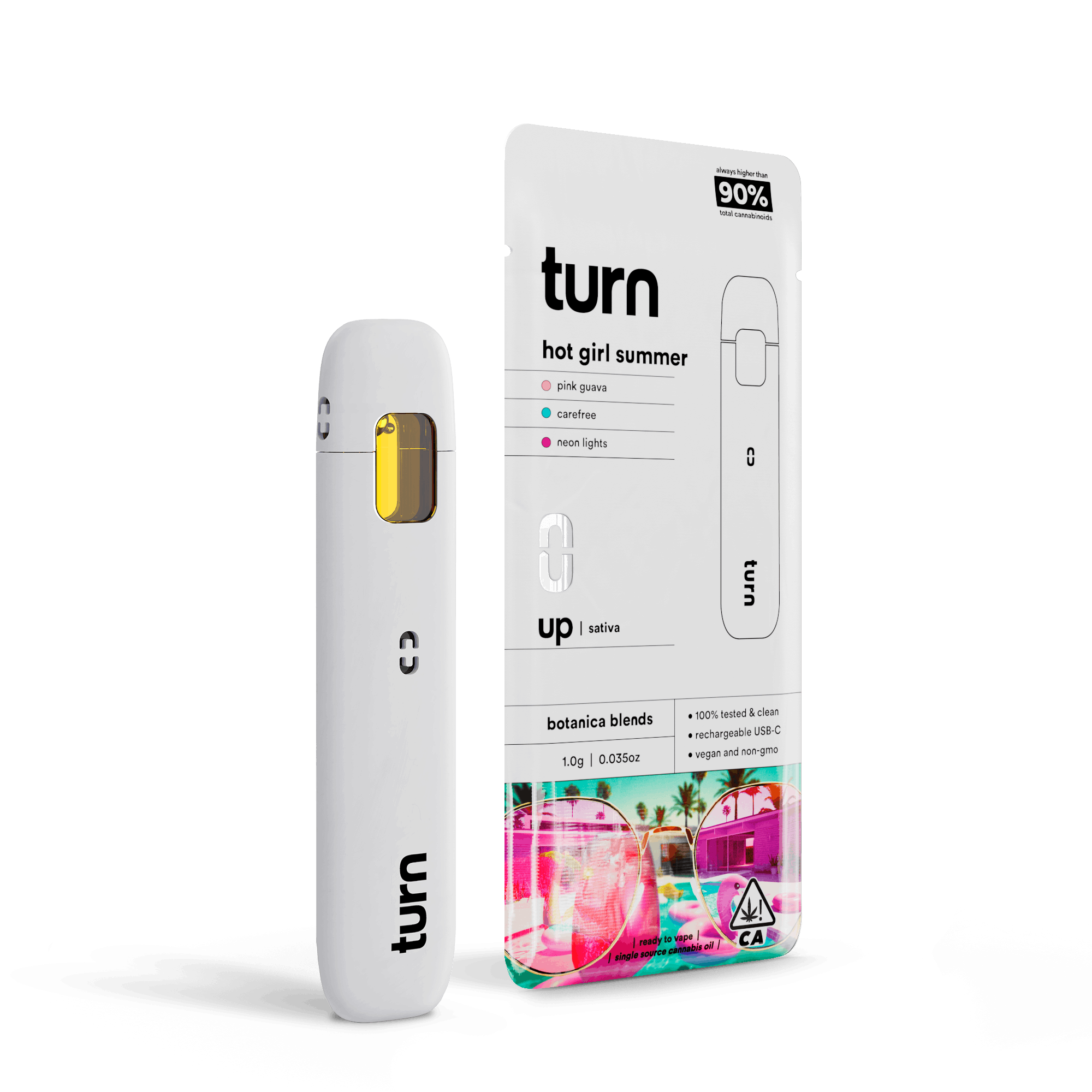 Hot Girl Summer (sativa) / botanica blends / 1g disposable - Turn -  - $25.21 - Vapes
