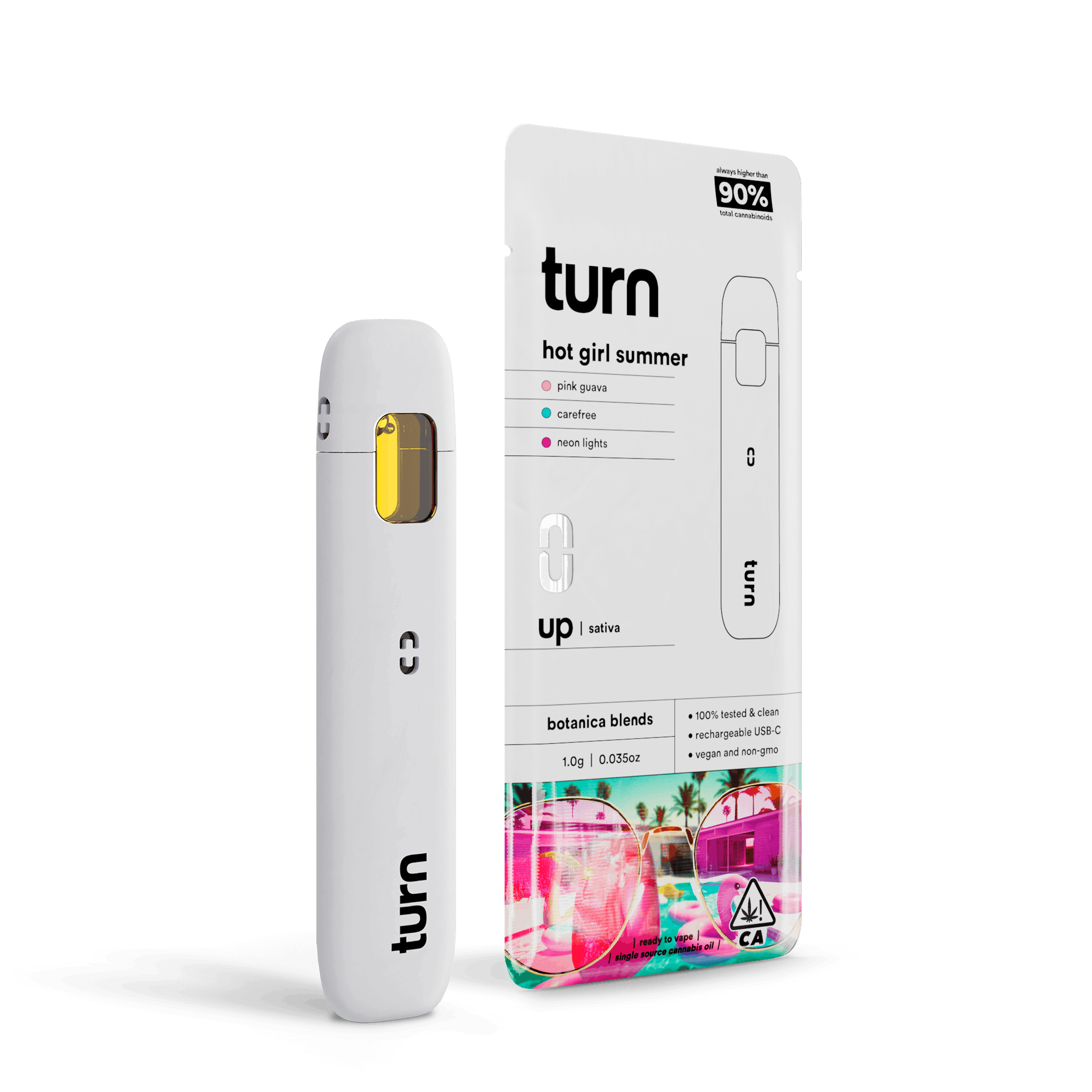Hot Girl Summer (sativa) / botanica blends / 1g disposable - Turn - - $25.21 - Vapes