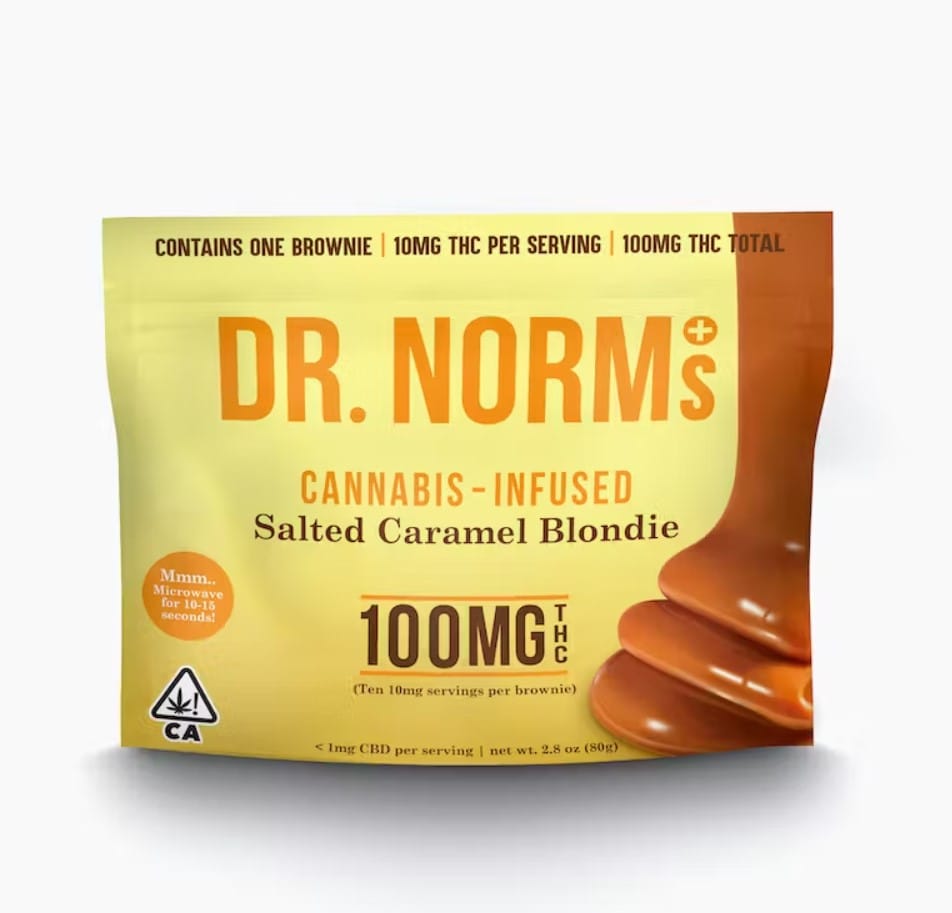 DR. NORM'S — Salted Caramel Blondie