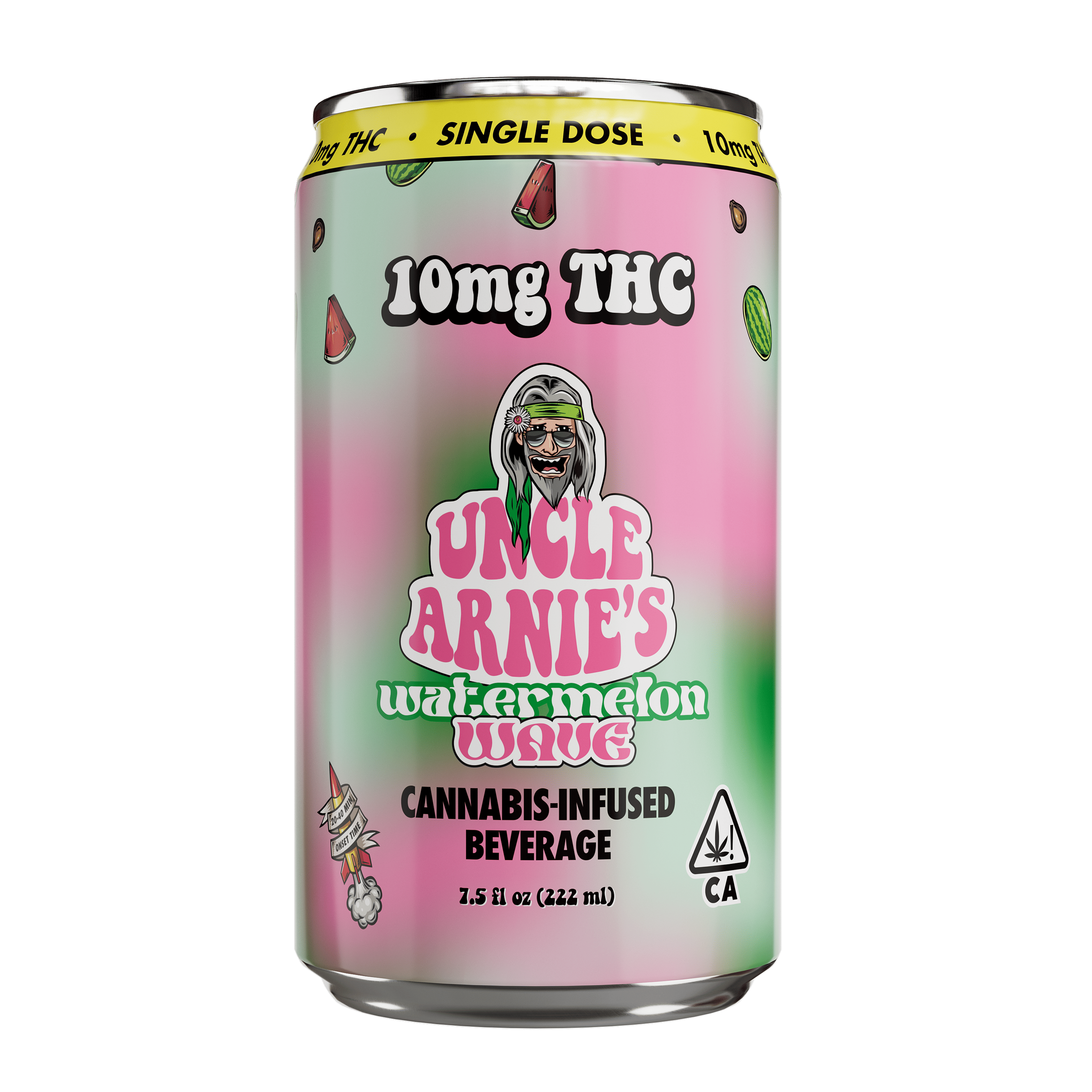 Watermelon Wave 7.5 OZ/ 10mg / - uncle arnies - - $4 - Edibles