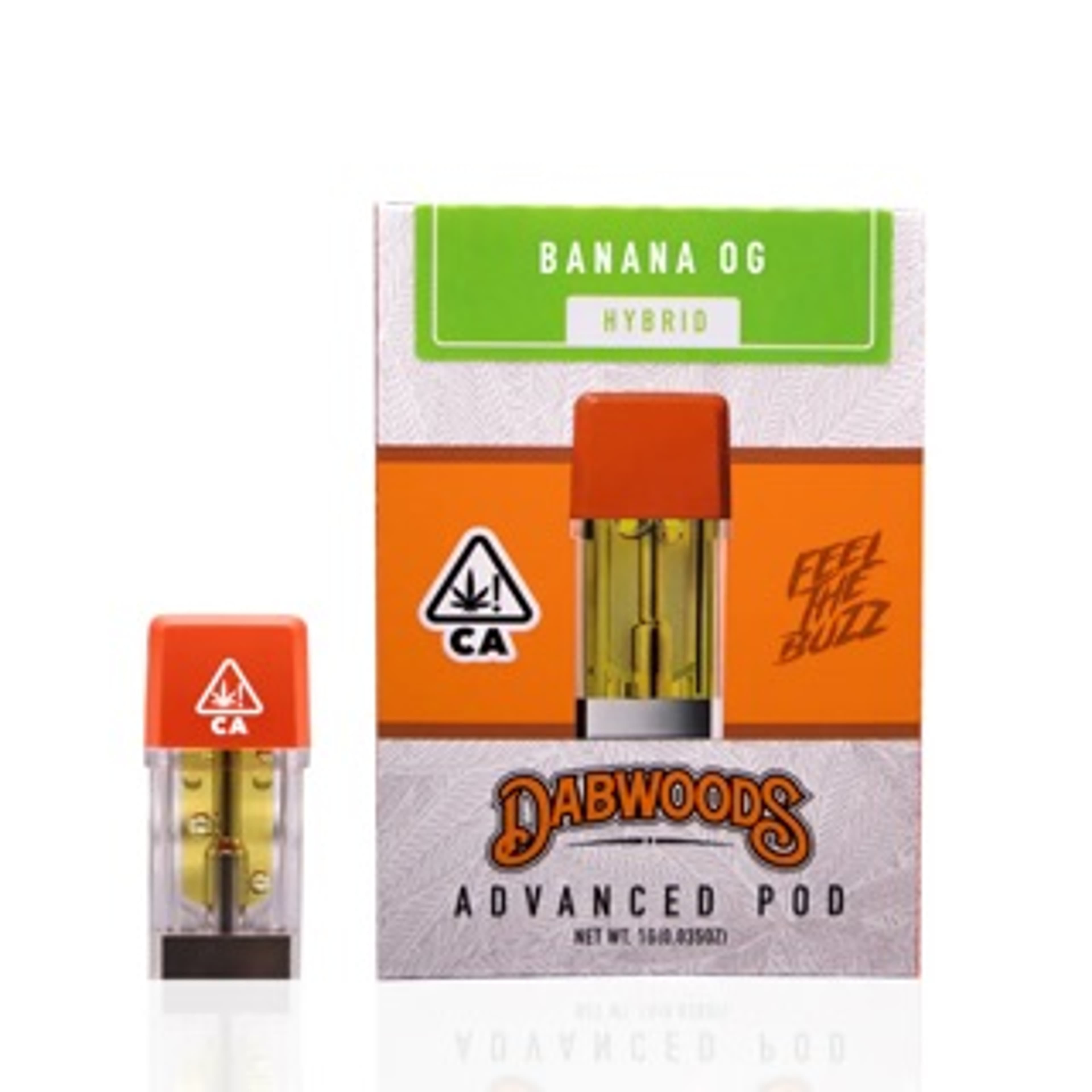 Banana OG 1G Pod - Dabwoods - - $24.75 - Cartridges