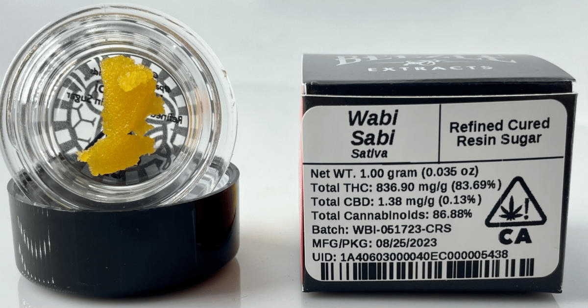 Refined Cured Resin Budder - Beezle - Sour Tangie (S) - $18 - Concentrates