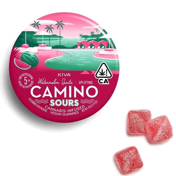Watermelon Spritz - Camino Sours - Kiva - Watermelon Spritz (S) - $17 - Edibles
