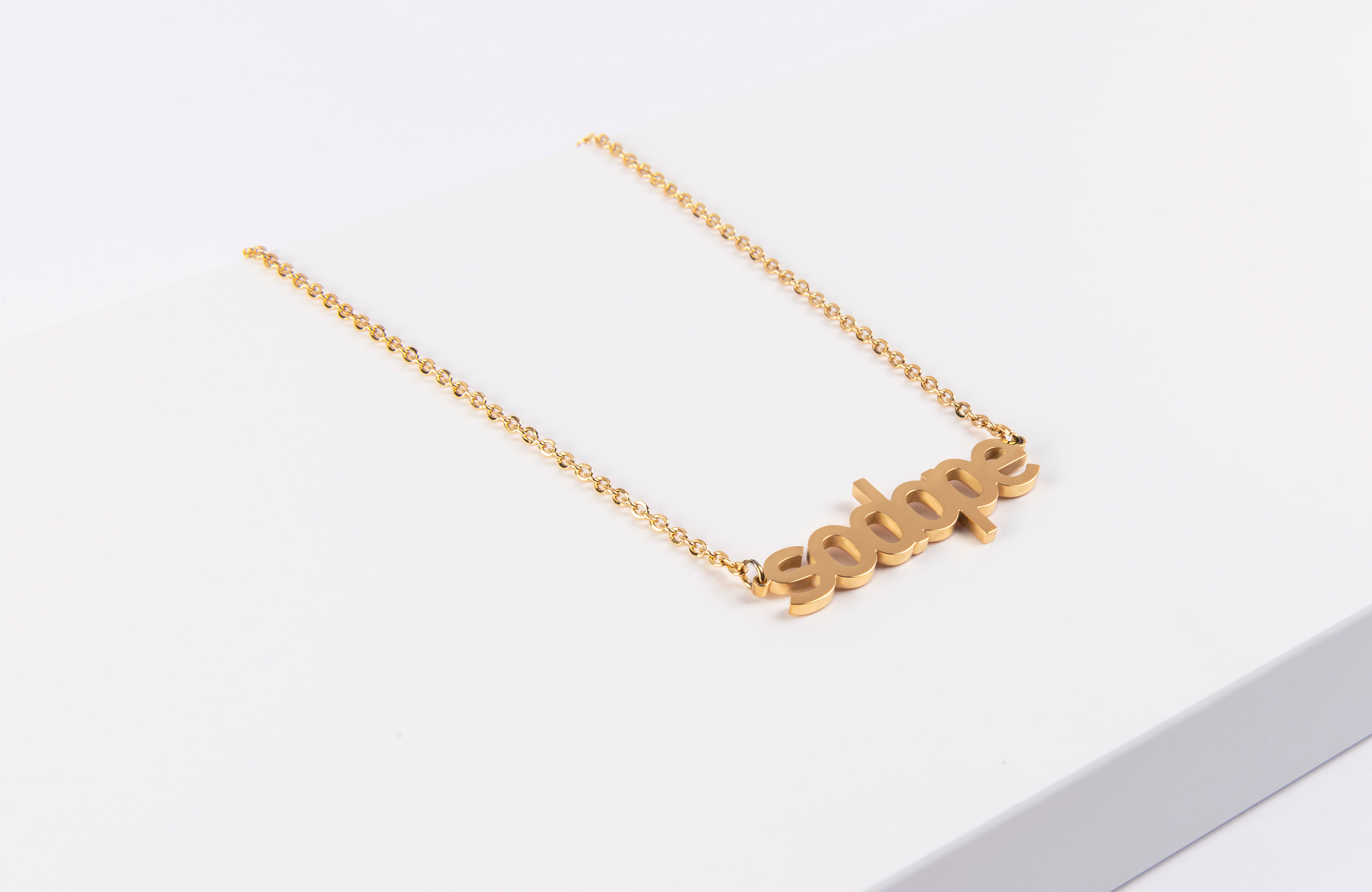 "SO DOPE " NECKLACE -  - $45 - Accessories