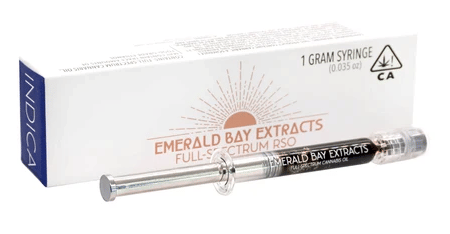 Ice Cream Cake (I) - 1 Gram RSO Syringe - Indica - Emerald Bay Extracts -  - $40.99 - Sublingual