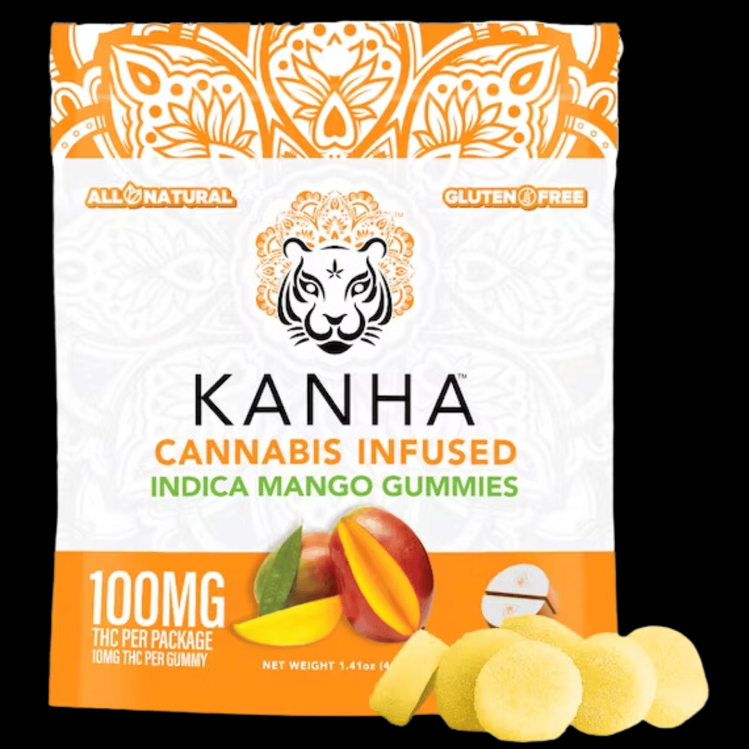 KANHA: Mango 100mg Gummies 10pk