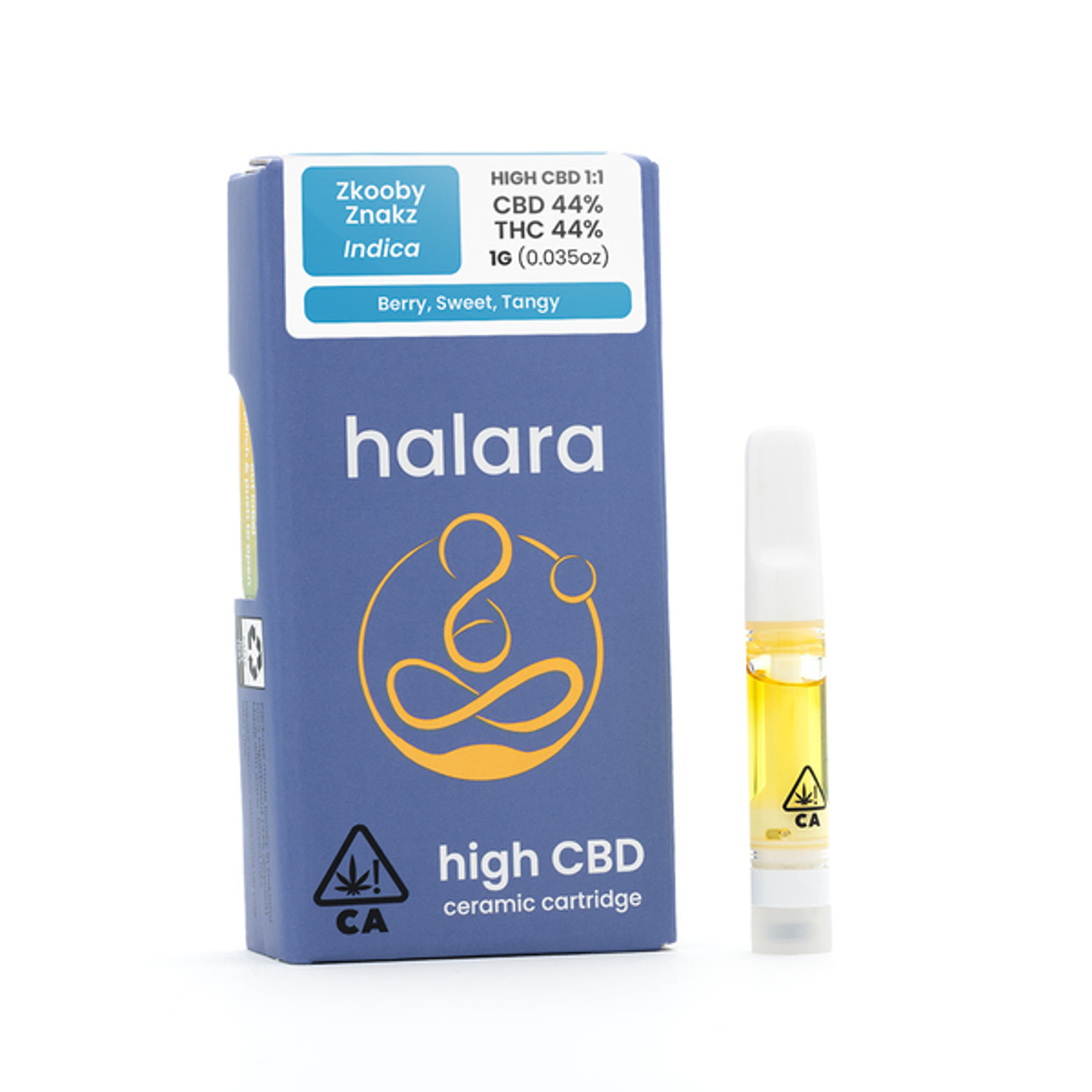 Halara CBD Cart - Halara - Zkooby Znakz 1:1 (I) - $38 - Vape Cartridges