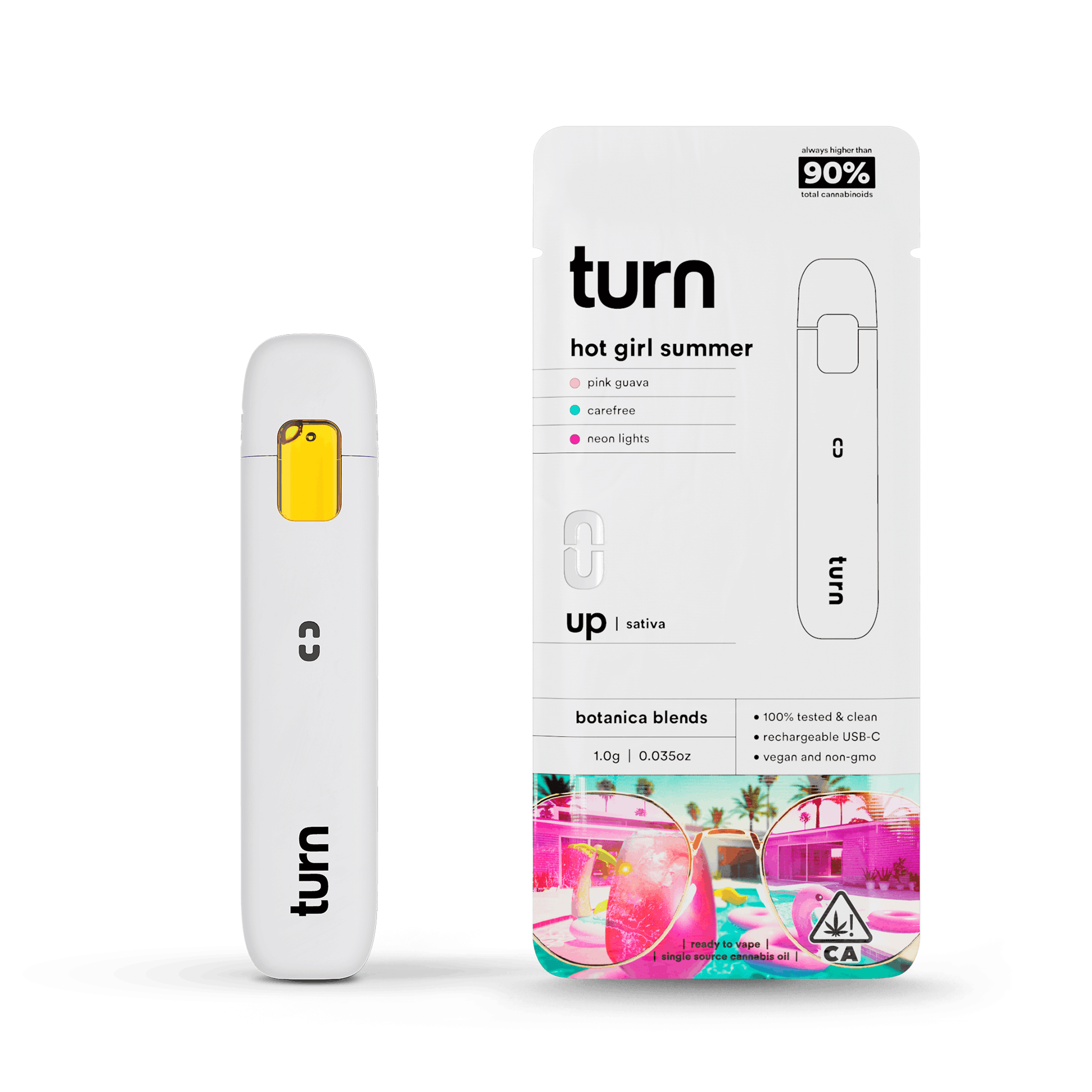 Hot Girl Summer (sativa) / botanica blends / 1g disposable - Turn - - $25.21 - Vapes