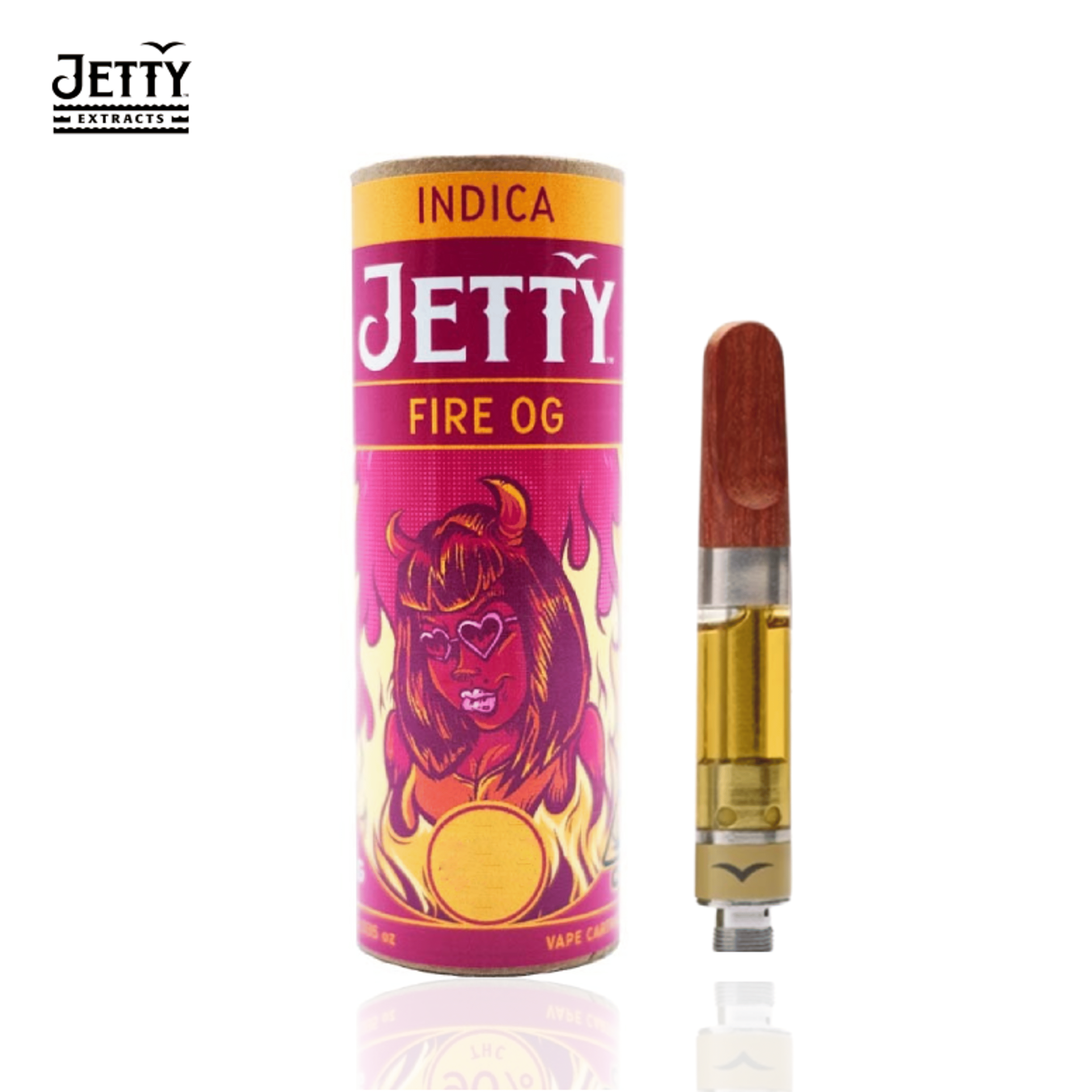 Jetty - Fire OG - High THC Cart - 1g - Jetty Extracts - - $24.99 - 510 Cartridges