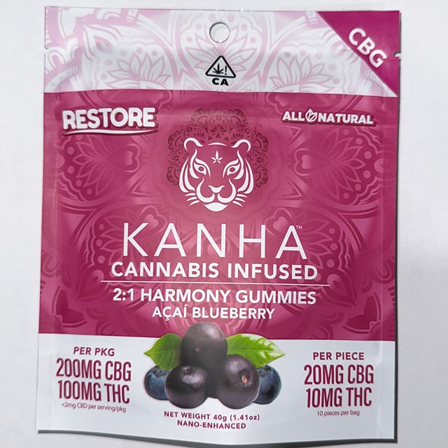 Acai blueberry 2:1 CBG