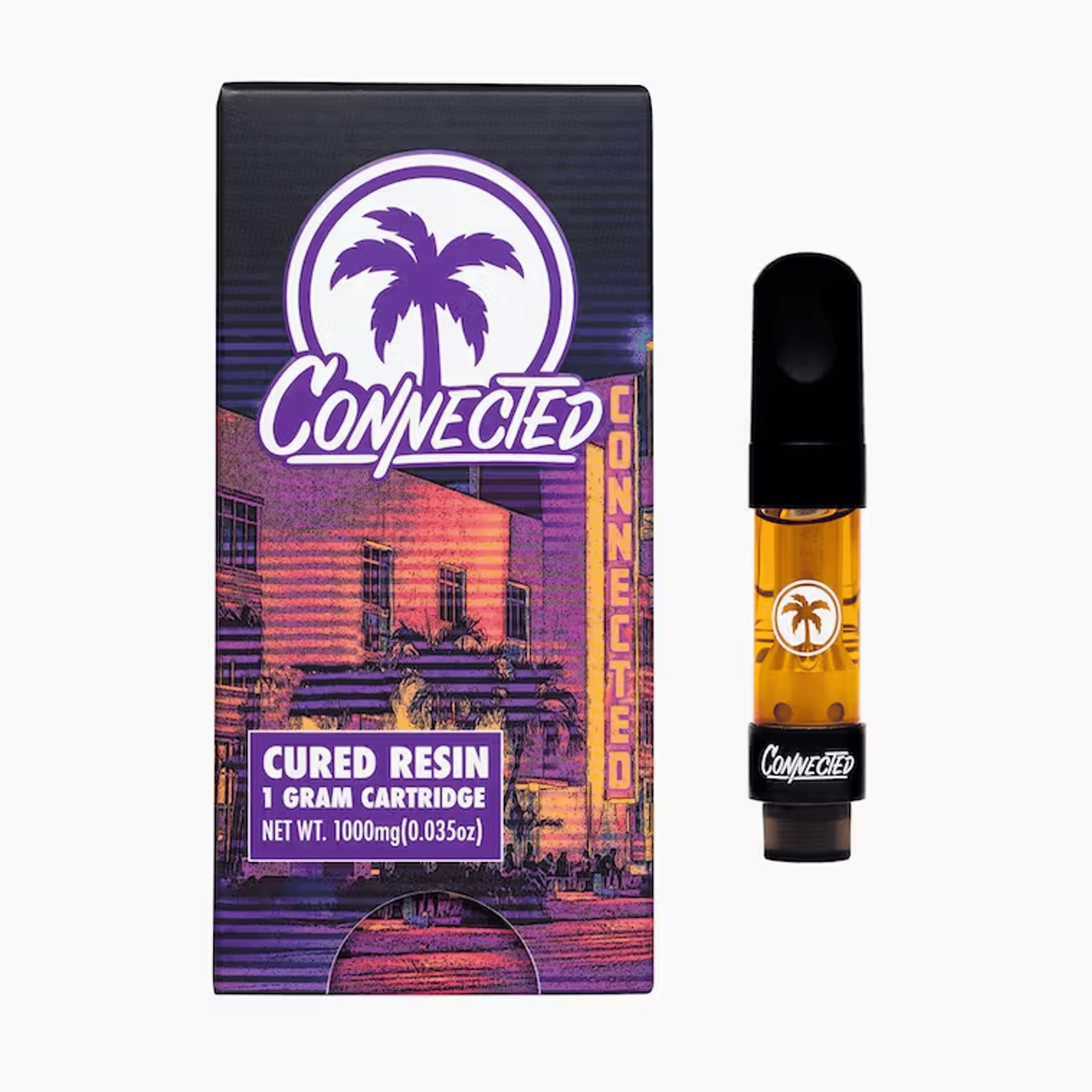 Electric Blue Cured Resin Cart 1g - Connected - - $22.24 - Vapes